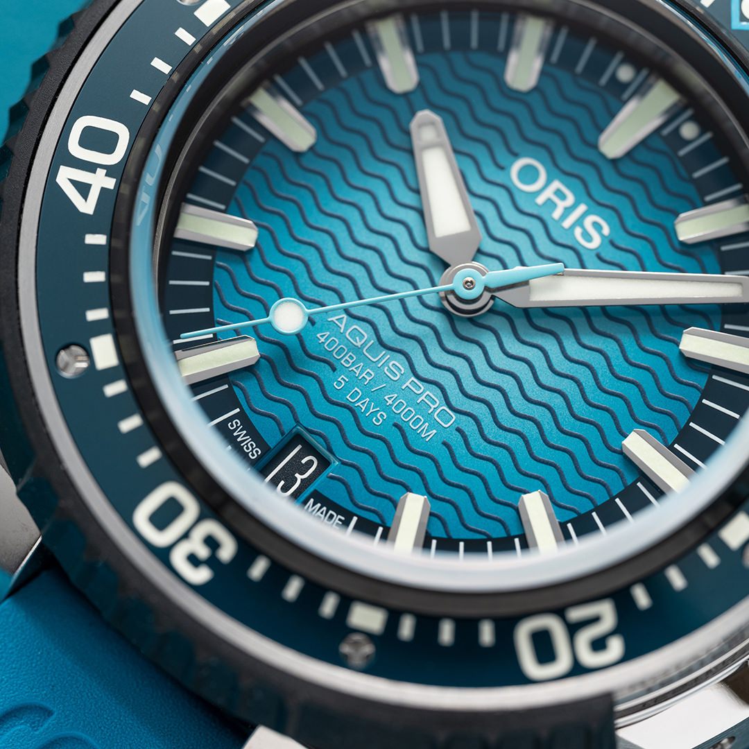 Oris AquisPro 4000m 01 400 7777 7155-Set Replica 8