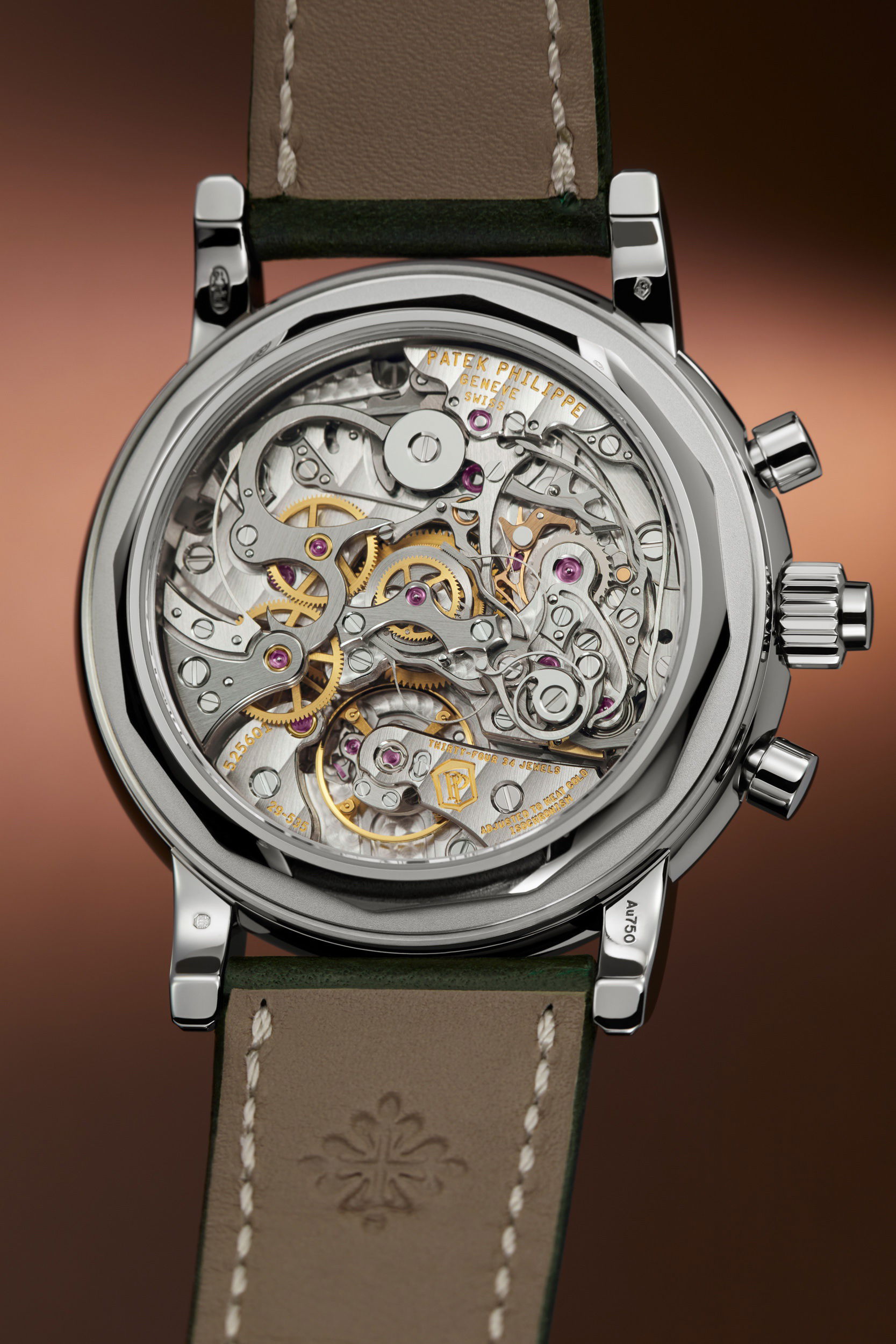 IMG_9081 Patek Philippe Grand Complications Split-Seconds Chronograph, Perpetual Calendar 5204G-001 Replica 8