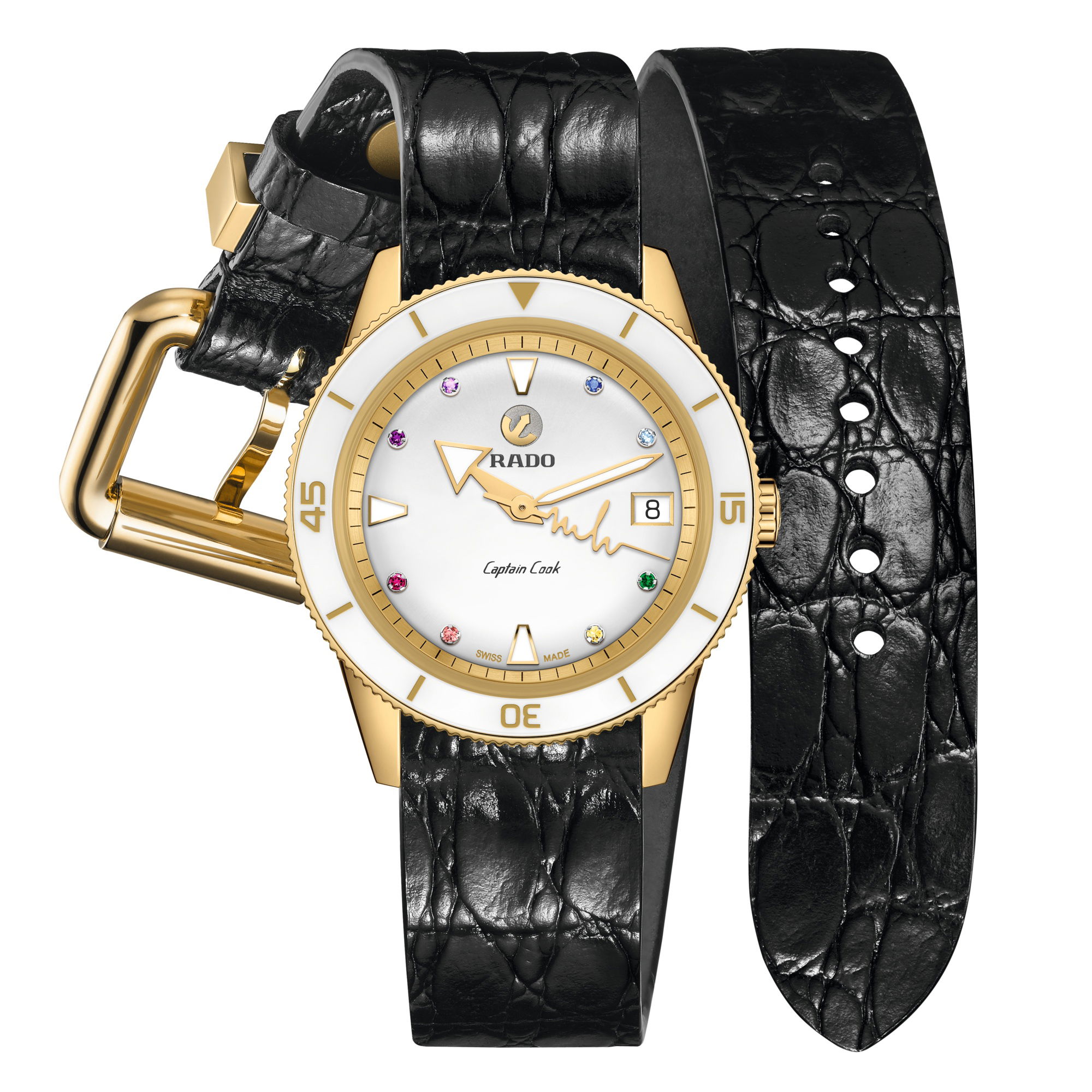 Rado Captain Cook X Marina Hoermansender Heartbeat R32117708 Replica 8