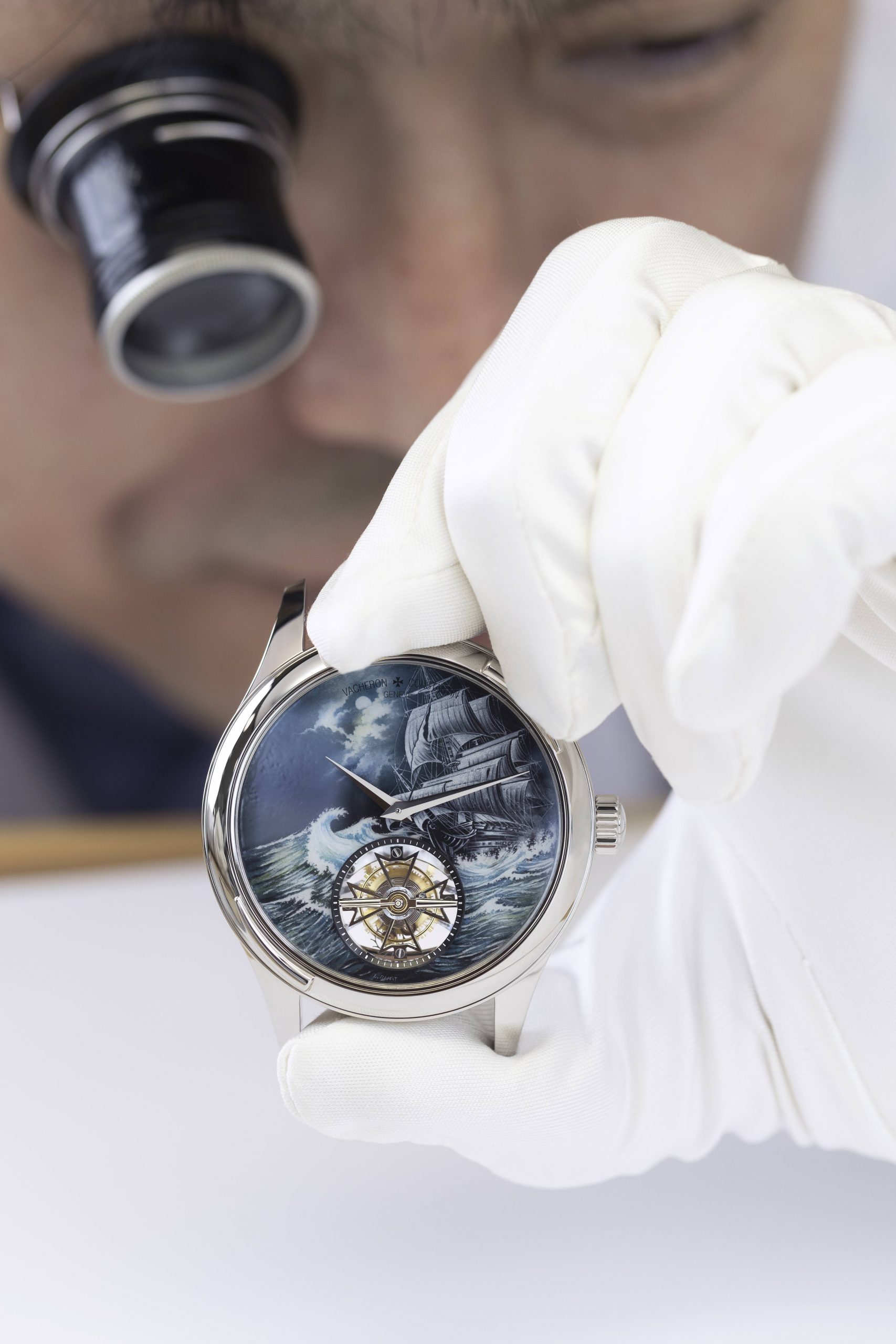 Vacheron Constantin Les Royaumes Aquatiques? Les Cabinotiers Minute Repeater Tourbillon C Flying Dutchman 6540C/000G- 034C Replica 8