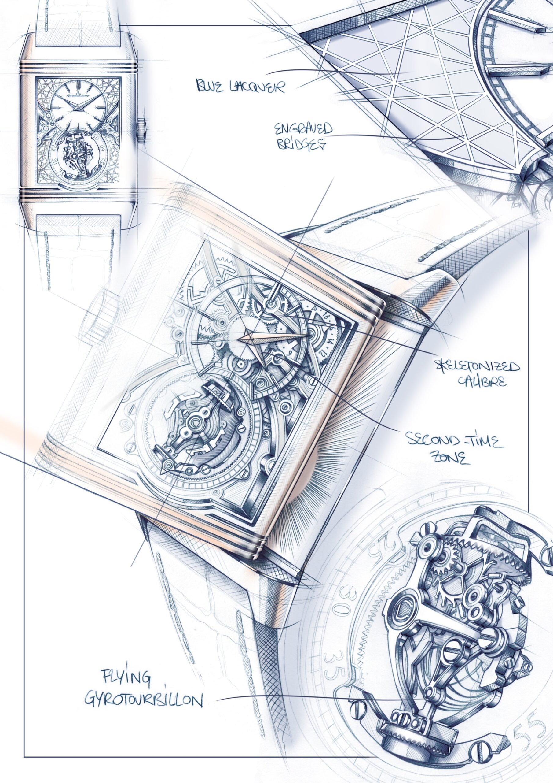 IMG_9081 Jaeger-LeCoultre Reverso Hybris Artistica Calibre 179 Q39424E1 Replica 8