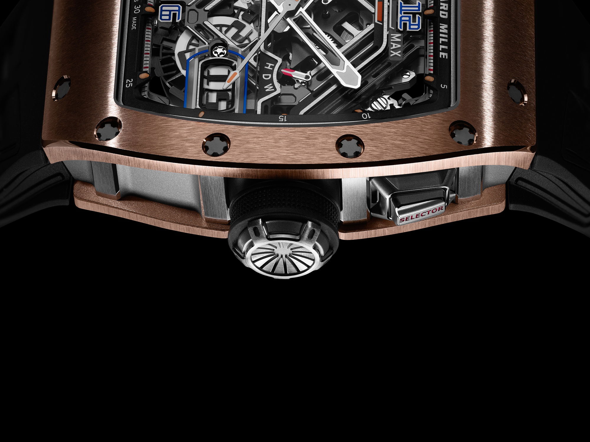 IMG_9081 Richard Mille RM 30-01 Automatic Winding with Declutchable Rotor Red Gold rm-30-01 Replica 8
