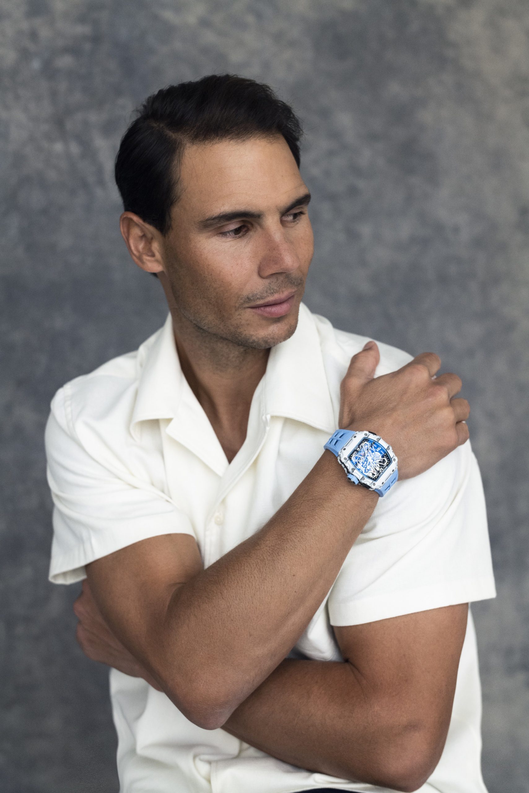 Richard Mille RM 35-03 Automatic Winding Rafael Nadal White Quartz TPT rm-35-03 Replica 8