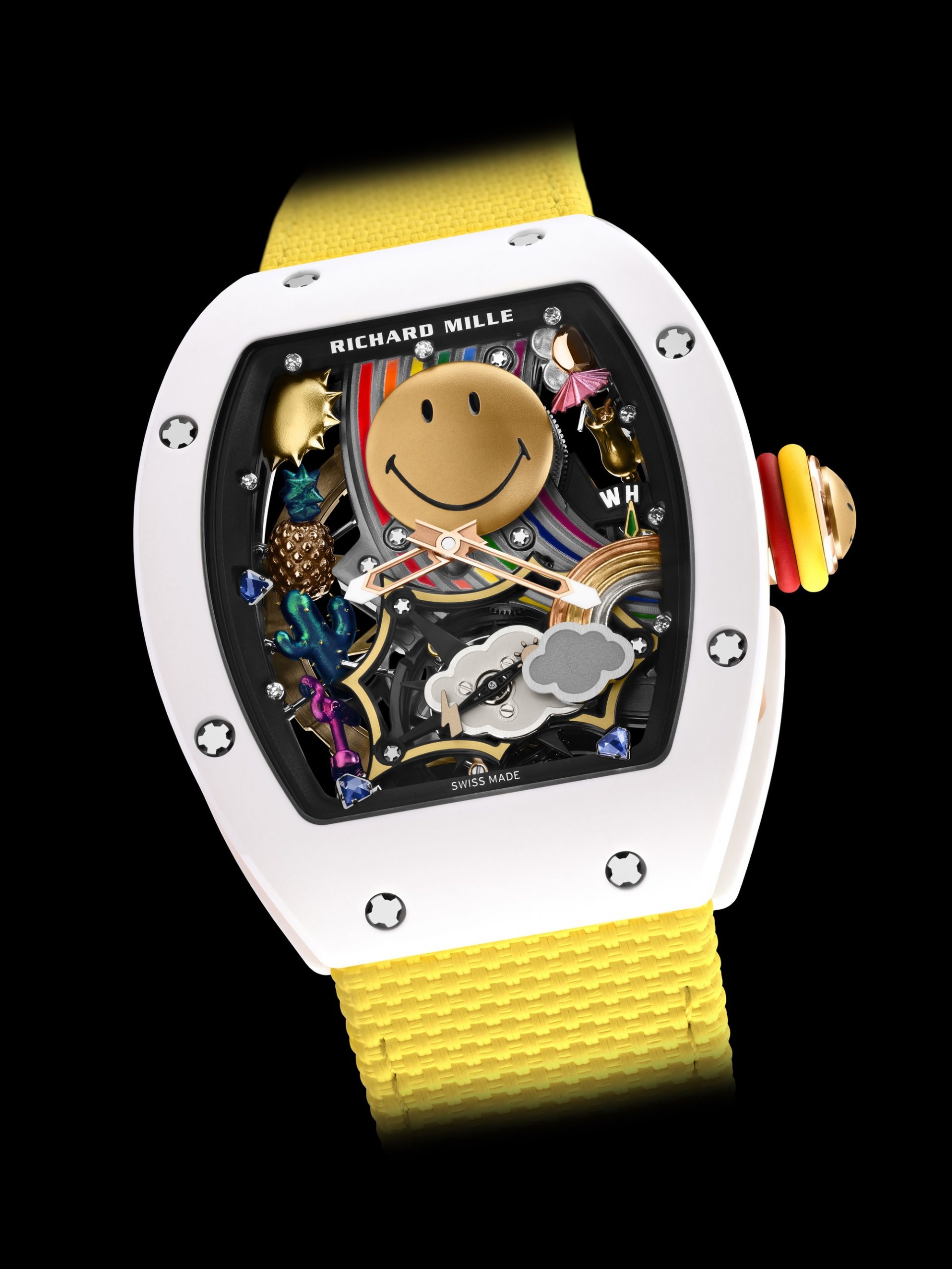 Richard Mille RM 88 Automatic Winding Tourbillon Smiley Limited Edition rm-88 Replica 8