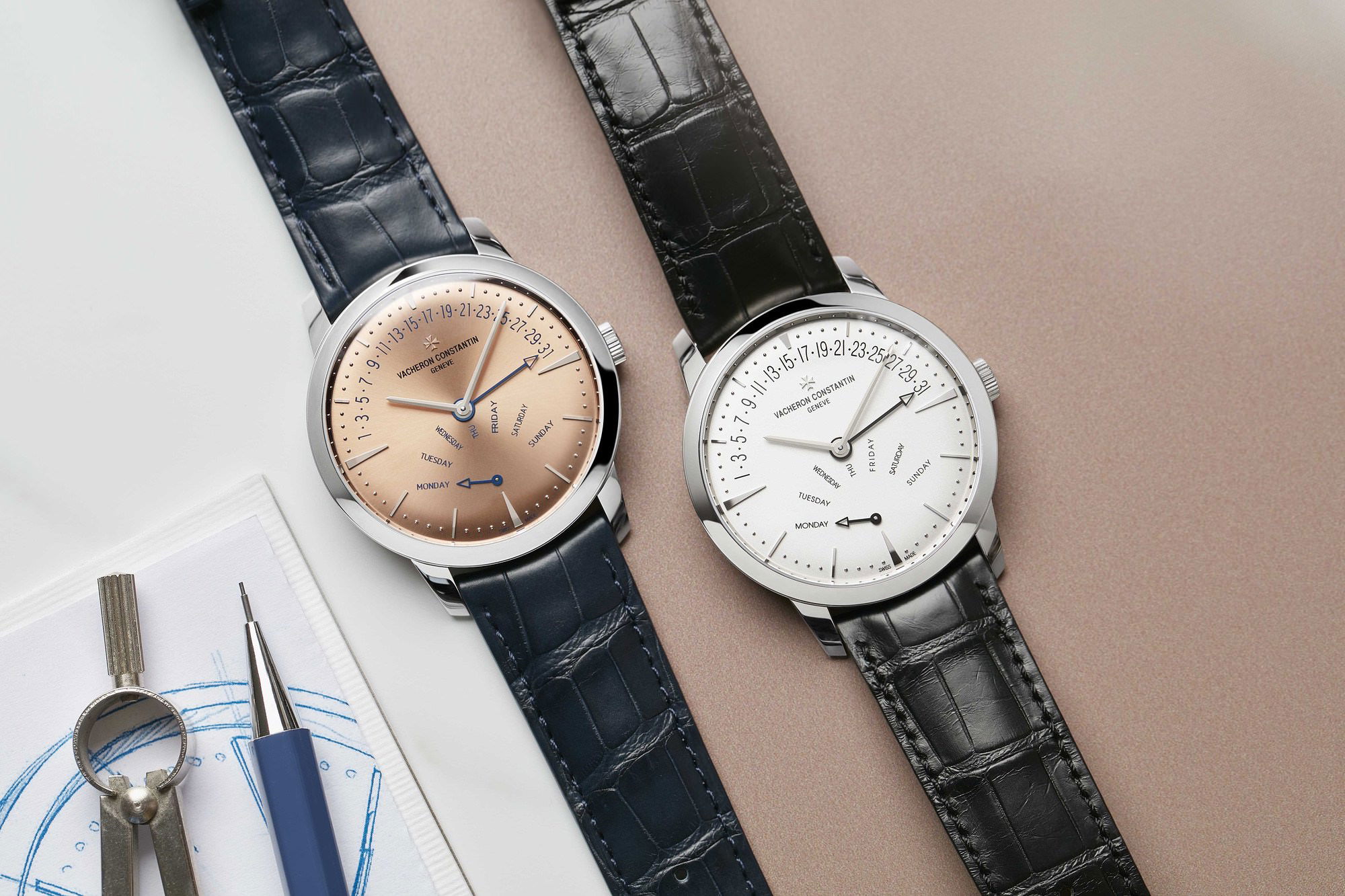 IMG_9081 Vacheron Constantin Patrimony Retrograde Day-Date 4000U/000P-H003 Replica 8