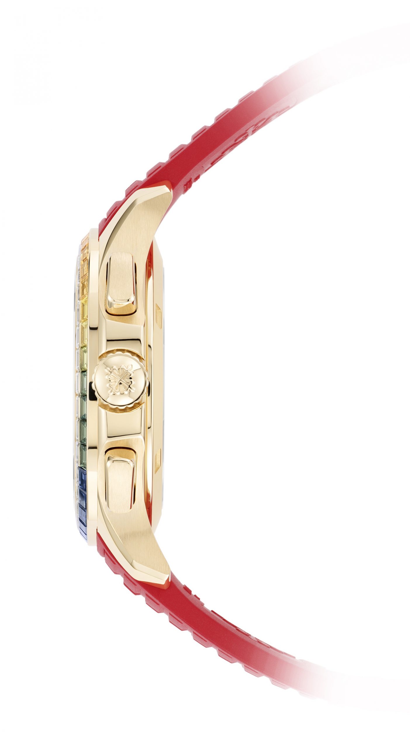 IMG_9081 Patek Philippe Aquanaut Luce “Rainbow” Chronograph 7968/300R-001 Replica 8