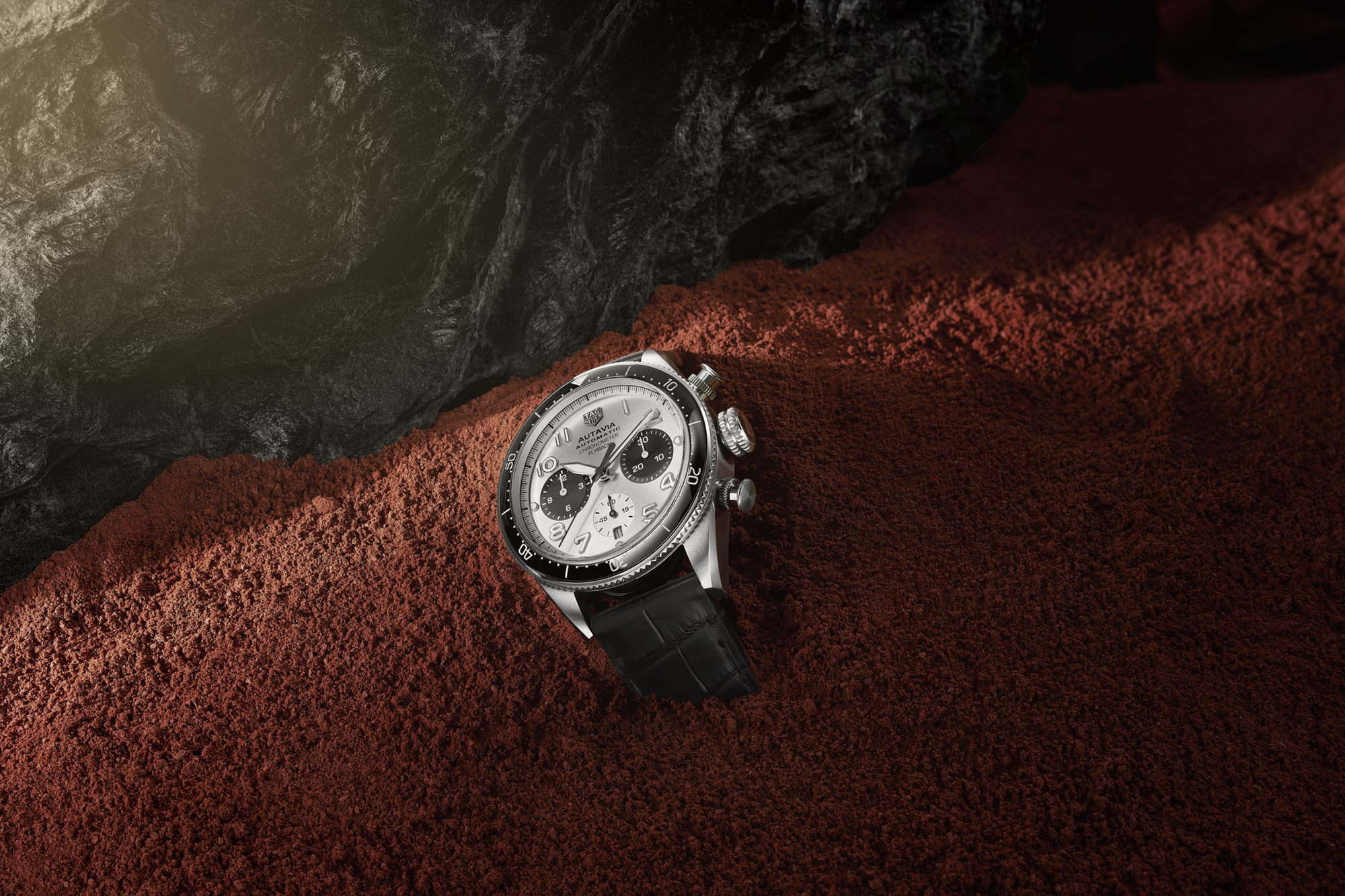 TAG Heuer Autavia Chronometer Flyback 60th Anniversary CBE511B.FC8279 Replica 8