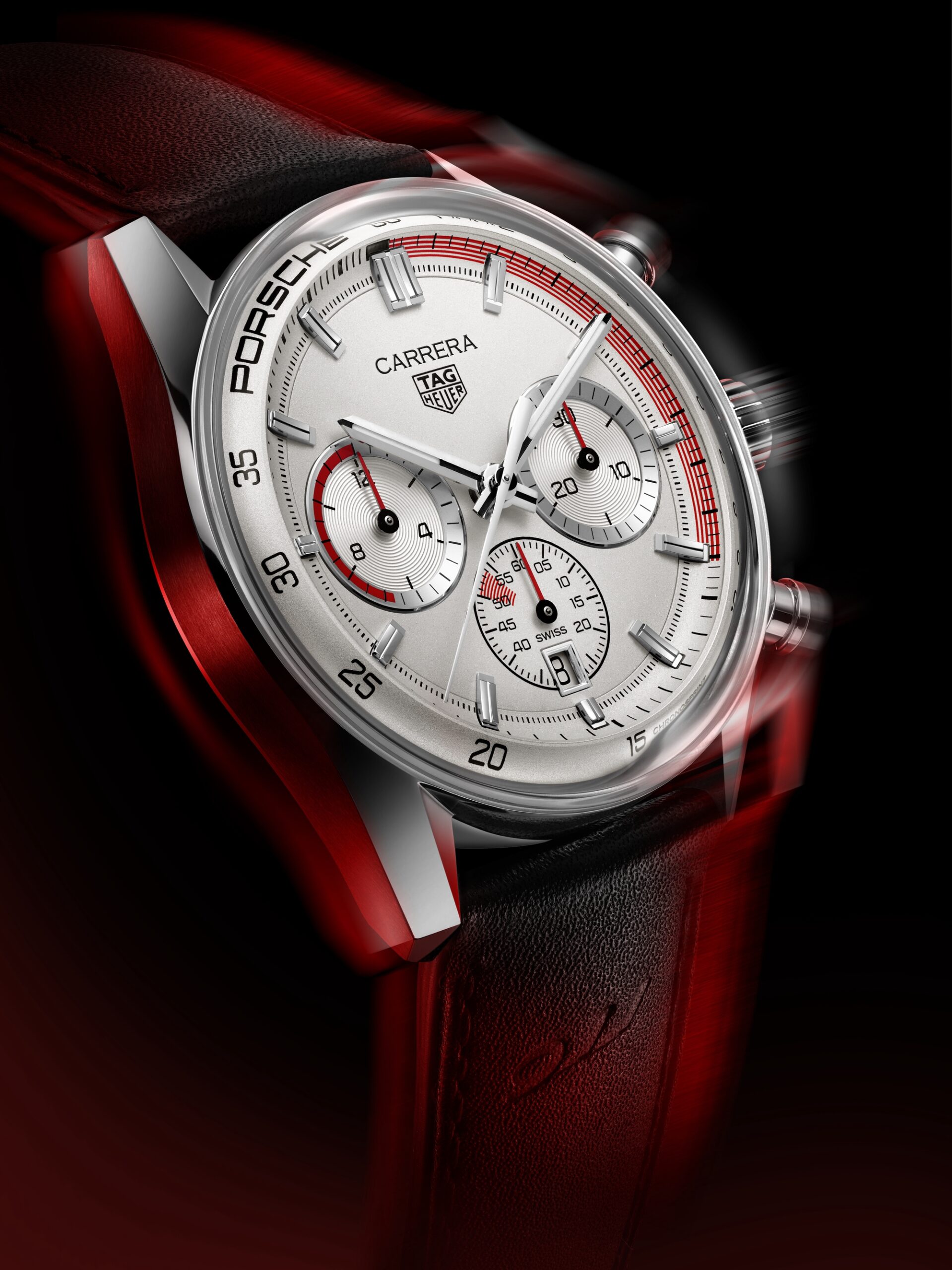 TAG Heuer Carrera Chronosprint x Porsche CBS2011.FC6529 Replica 8