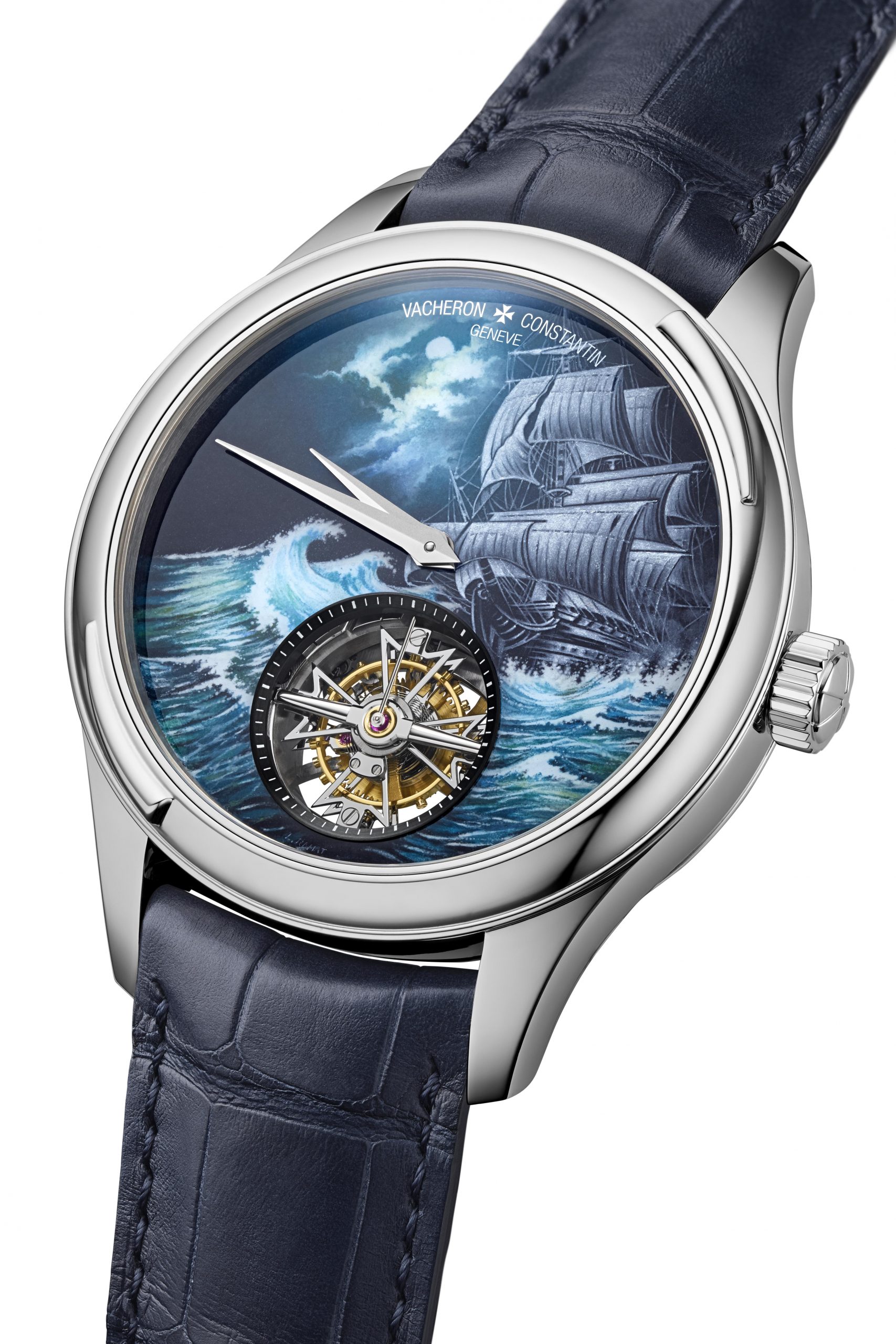 Vacheron Constantin Les Royaumes Aquatiques? Les Cabinotiers Minute Repeater Tourbillon C Flying Dutchman 6540C/000G- 034C Replica 8