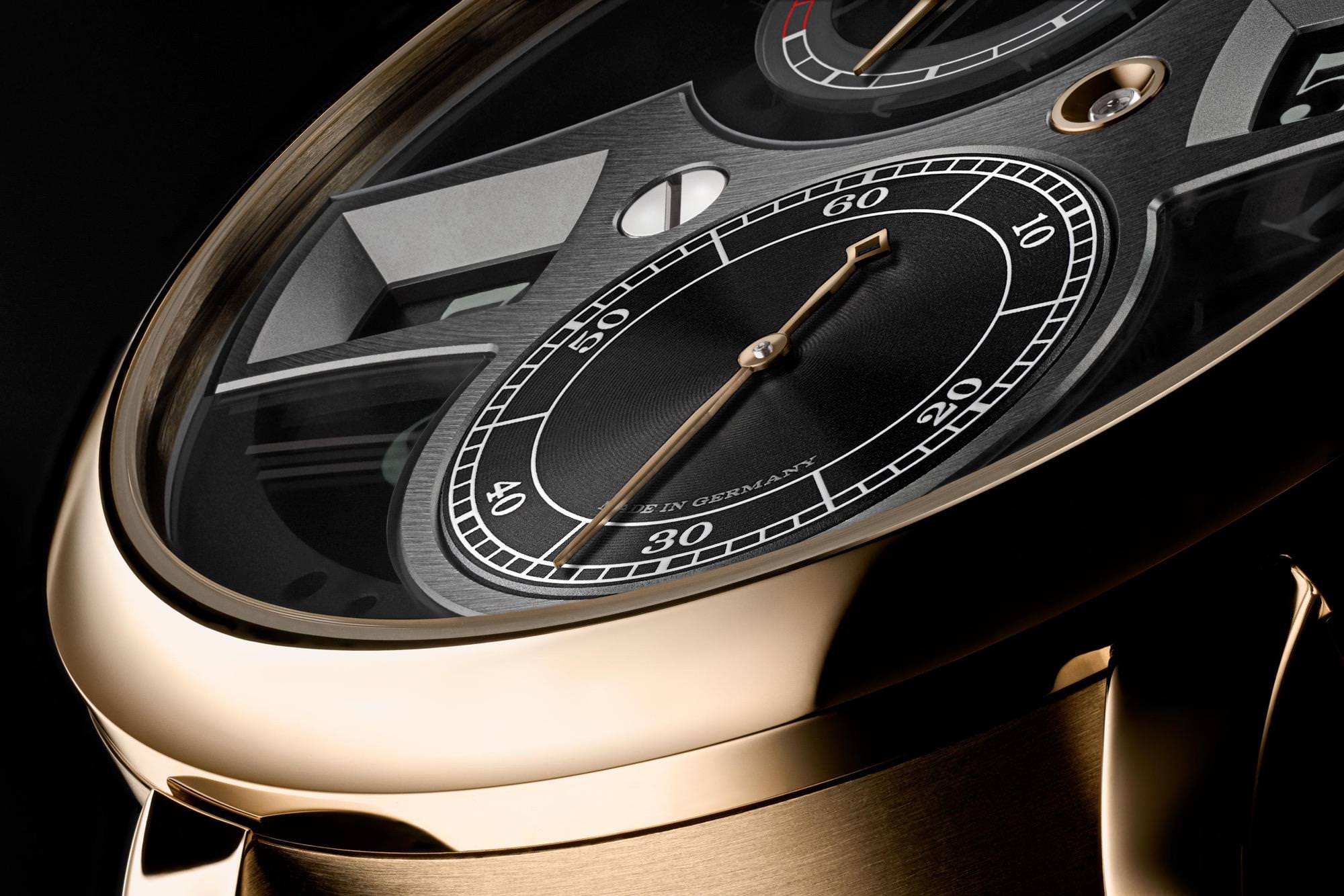 A.Lange & Sohne Zeitwerk Honey Gold “Lumen” 142.055 3