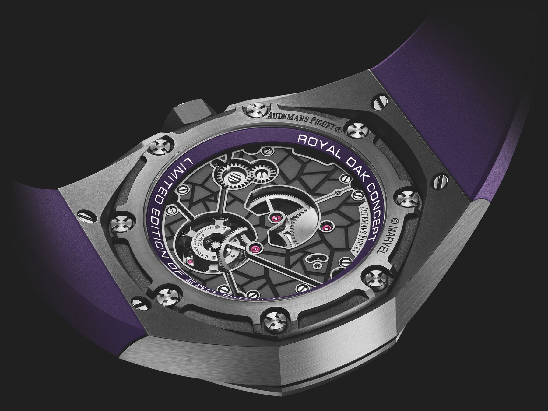 Audemars Piguet Royal Oak Concept Black Panther Flying Tourbillon 26620IO.OO.D077CA.01 3