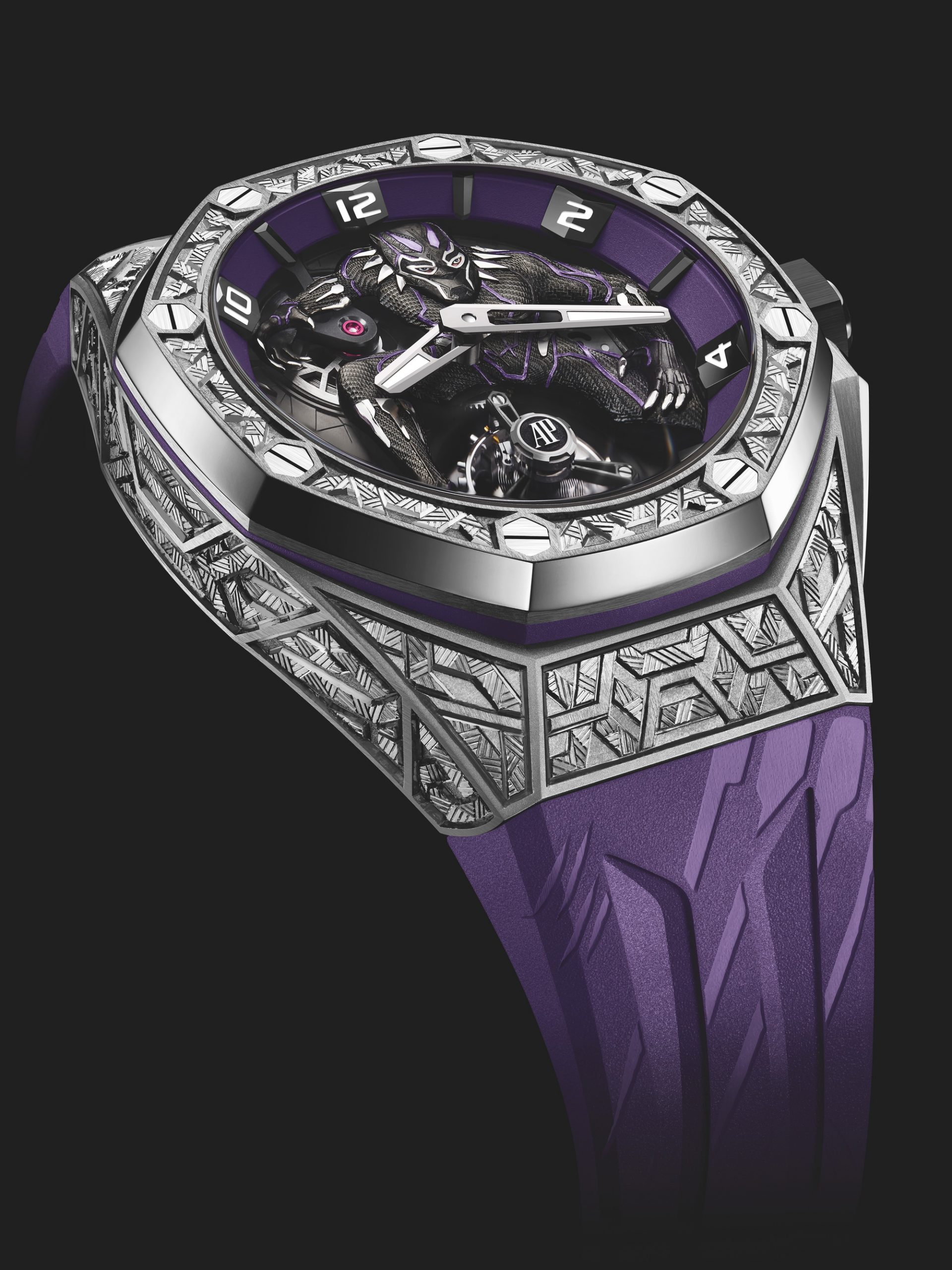 Audemars Piguet Royal Oak Concept “Black Panther” Flying Tourbillon 26623BC.GG.D077CA.01 3