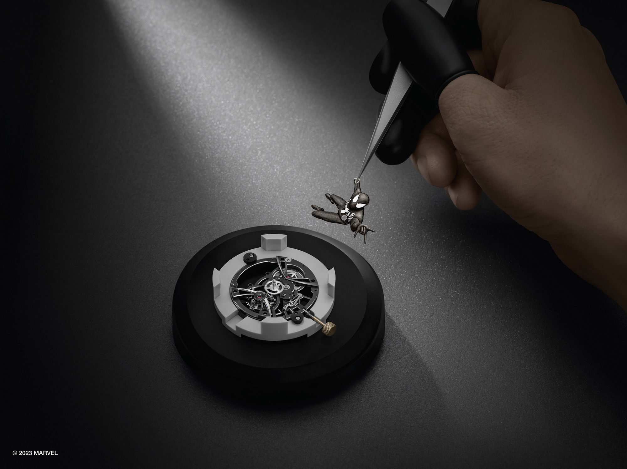 IMG_9086 Audemars Piguet Royal Oak Concept Tourbillon “Black Suit Spider Man” 26632CN.OO.D100CA.01 3