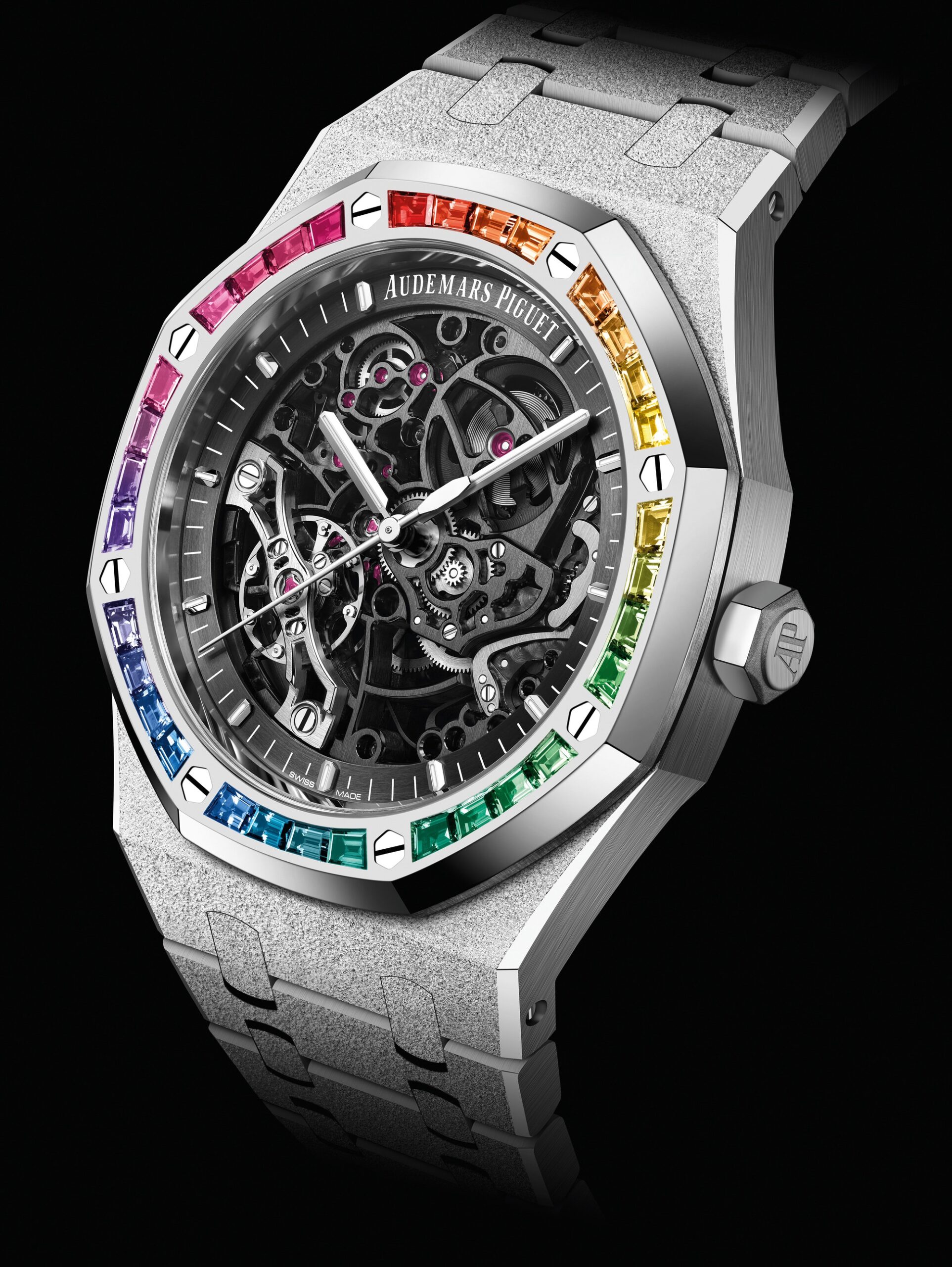 IMG_9086 Audemars Piguet Royal Oak Frosted Gold Double Balance Wheel Openworked 15412BC.YG.1224BC.03-B 3