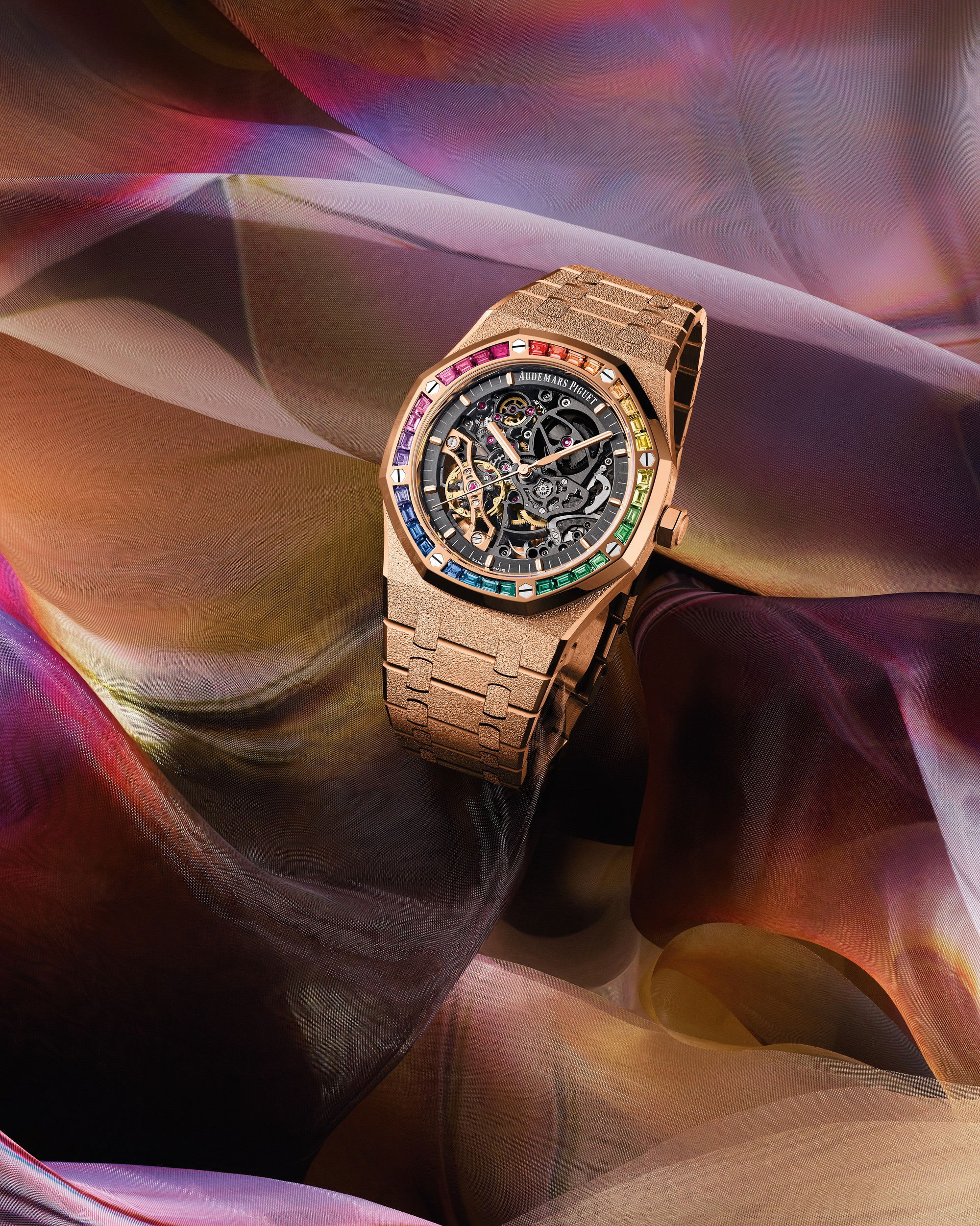 IMG_9086 Audemars Piguet Royal Oak Frosted Gold Double Balance Wheel Openworked 15412OR.YG.1224OR.01-B 3