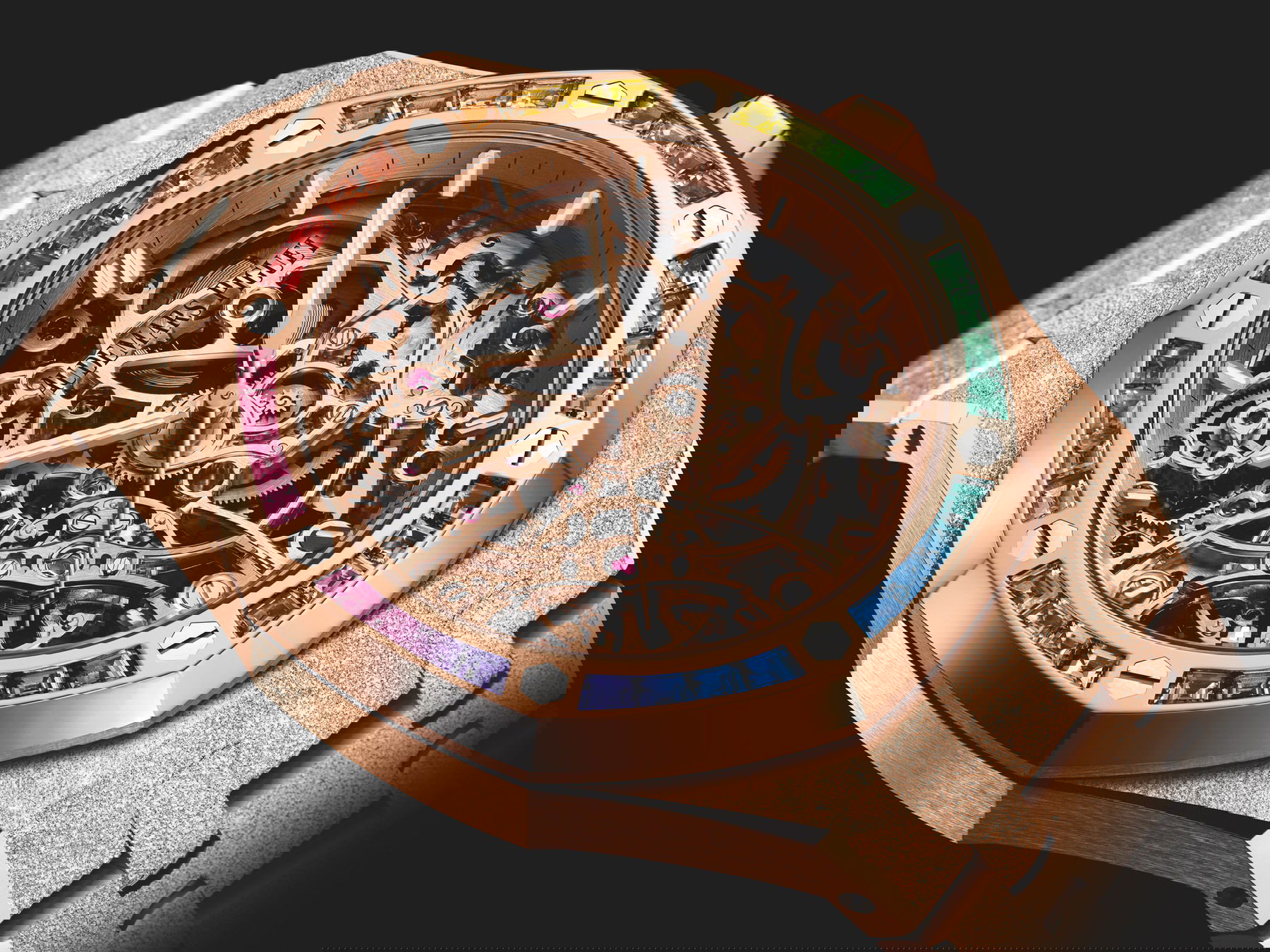 Audemars Piguet Royal Oak Frosted Gold Double Balance Wheel Openworked 15468OR.YG.12590R.01 3