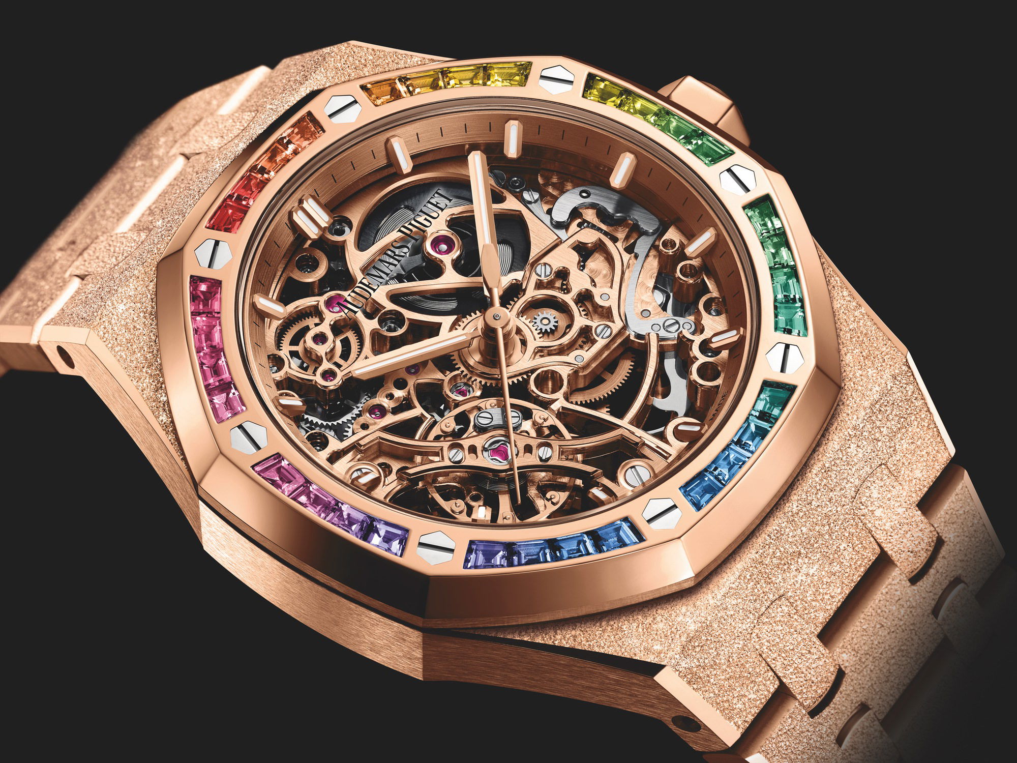 IMG_9086 Audemars Piguet Royal Oak Frosted Gold Double Balance Wheel Openworked 15468OR.YG.1259OR.01 3