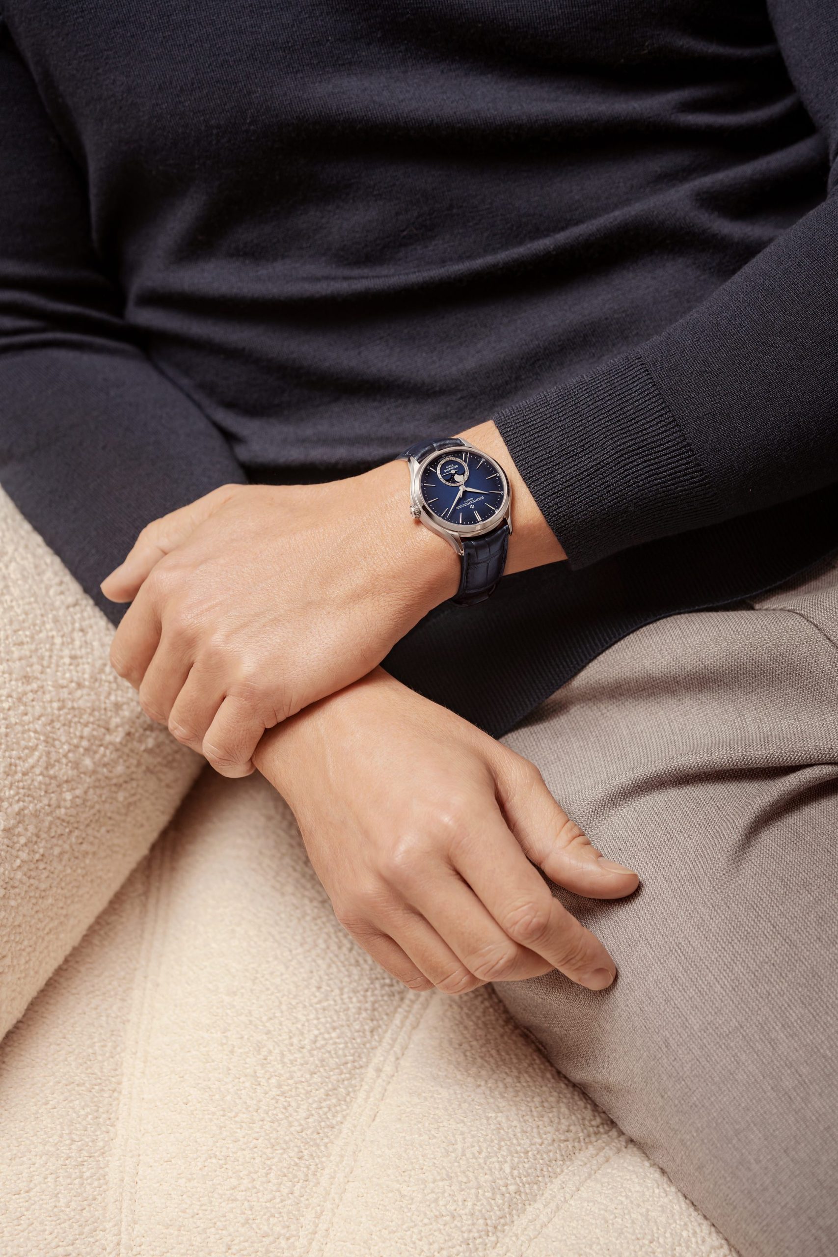 IMG_9086 Baume & Mercier Clifton Baumatic Moon Phases 10756 3