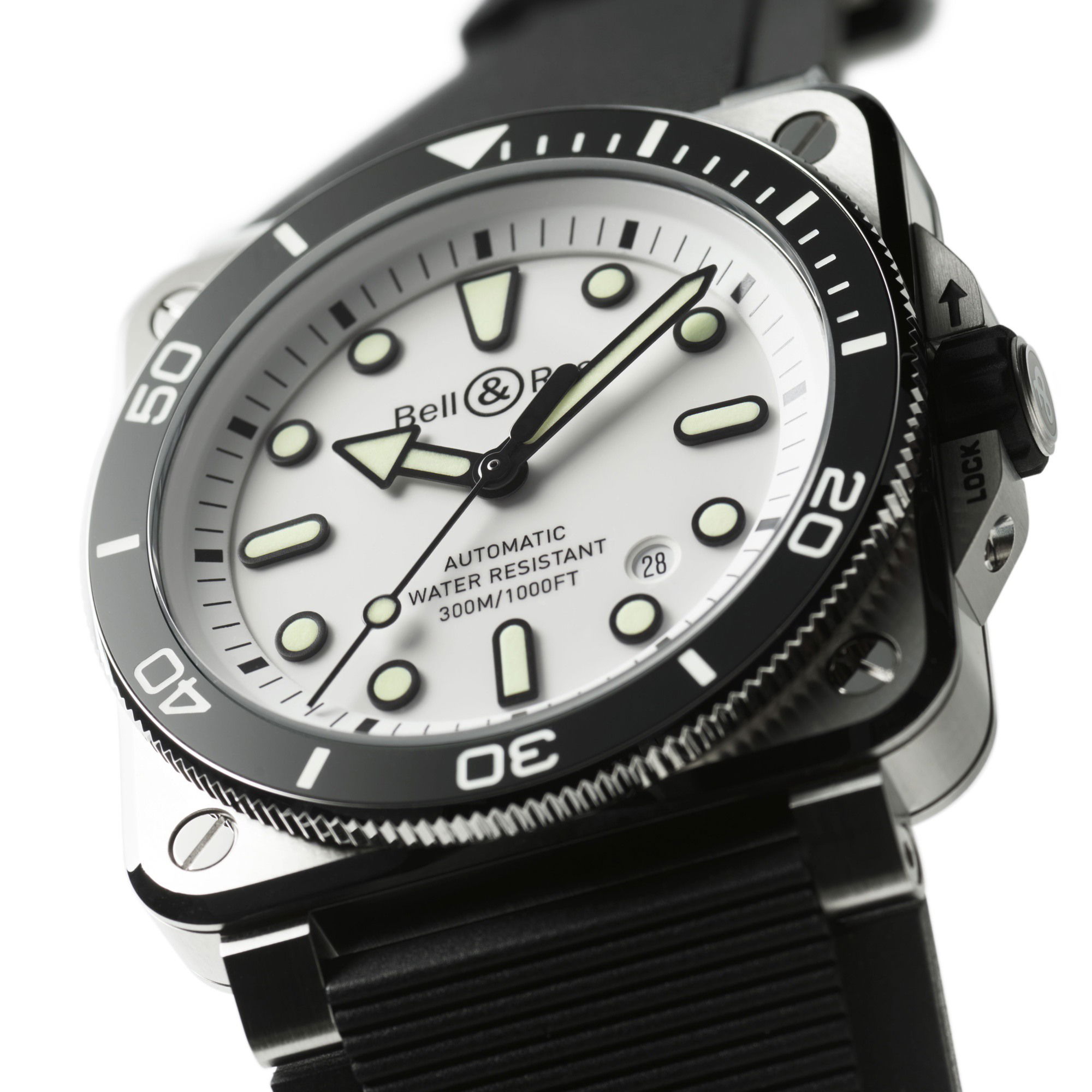 IMG_9086 Bell & Ross BR 03 Diver White Steel BR03A-D-WH-ST/SRB 3