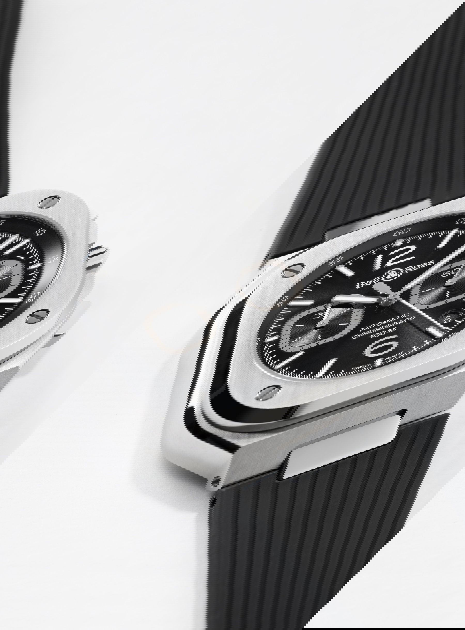 IMG_9086 Bell & Ross BR 05 Chrono Black Steel BR05C-BL-ST/SRB 3