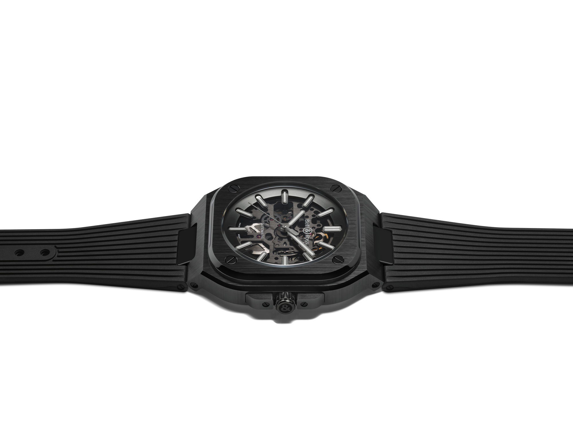 IMG_9086 Bell & Ross BR 05 Skeleton Black Ceramic BR05A-BL-SK-CE/SRB 3