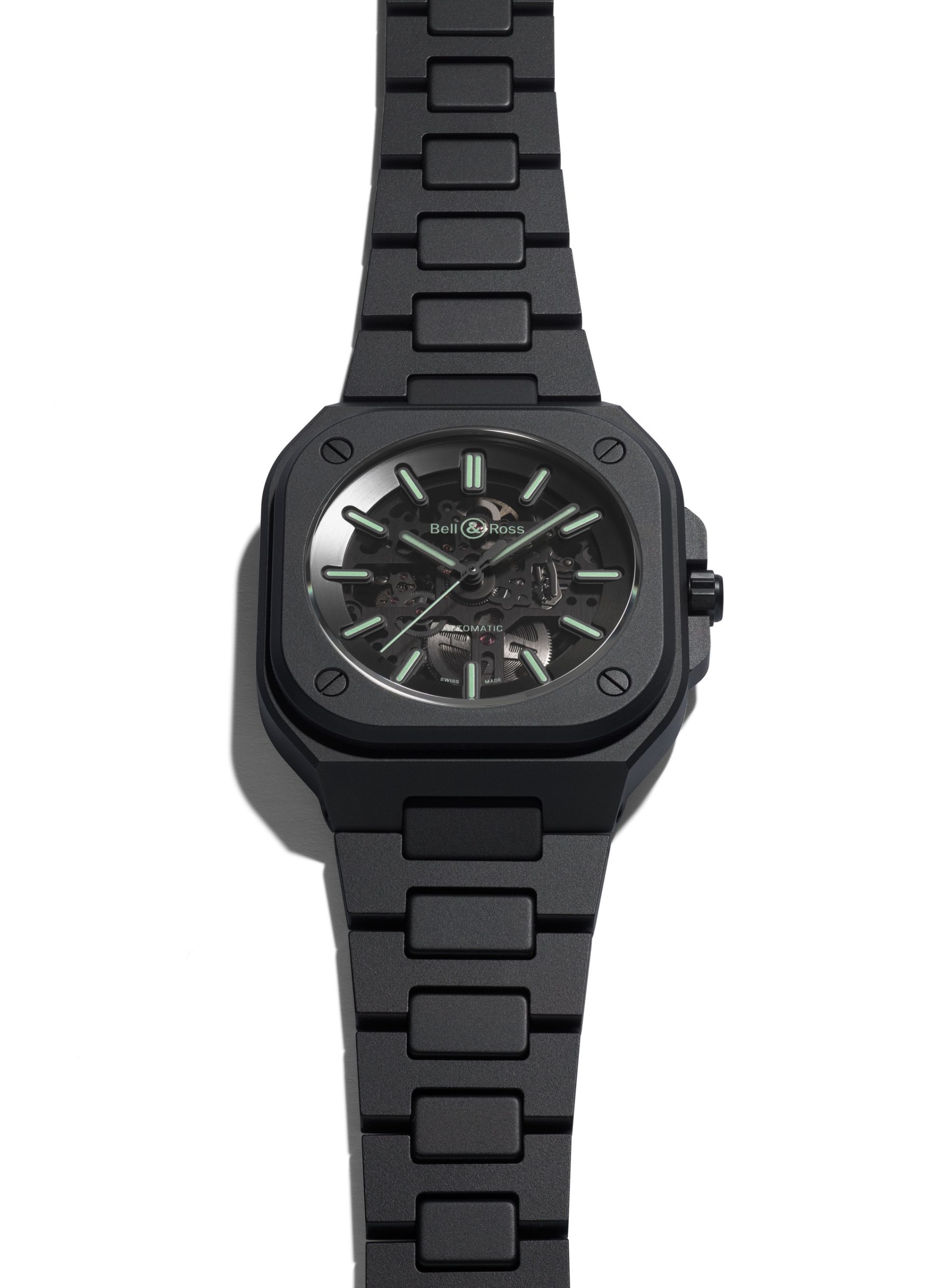 IMG_9086 Bell & Ross BR 05 Skeleton Black Lum Ceramic BR05A-BLM-SKCE/SCE 3