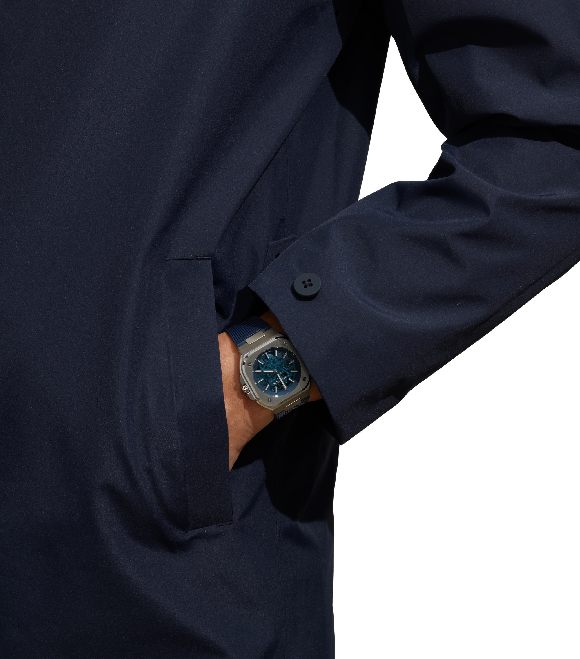 Bell & Ross BR 05 SKELETON BLUE BR05A-BLU-SKST/SRB 3