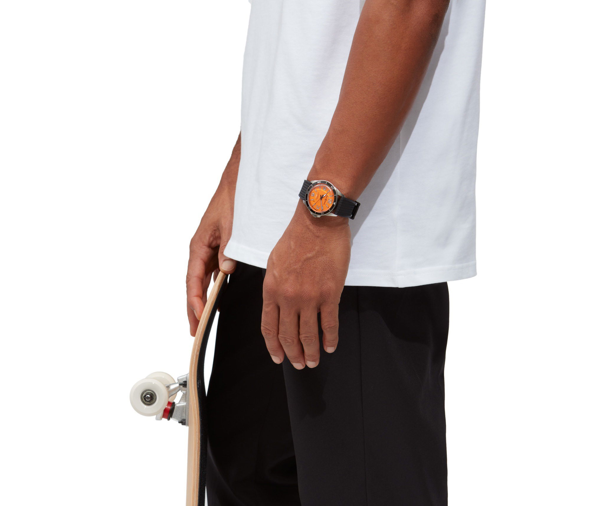 Bell & Ross BR V2-92 ORANGE BRV292-O-ST/SRB 3