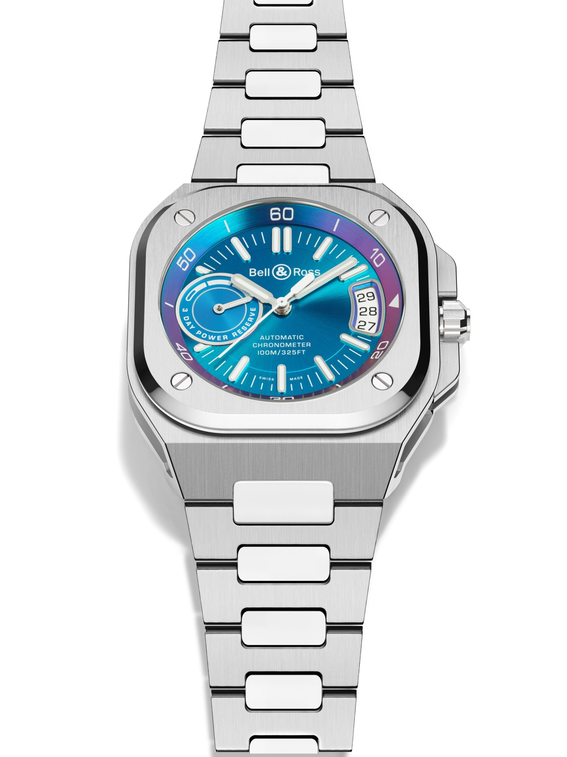 Bell & Ross BR-X5 Iridescent BRX5R-IRS-ST/SST 3