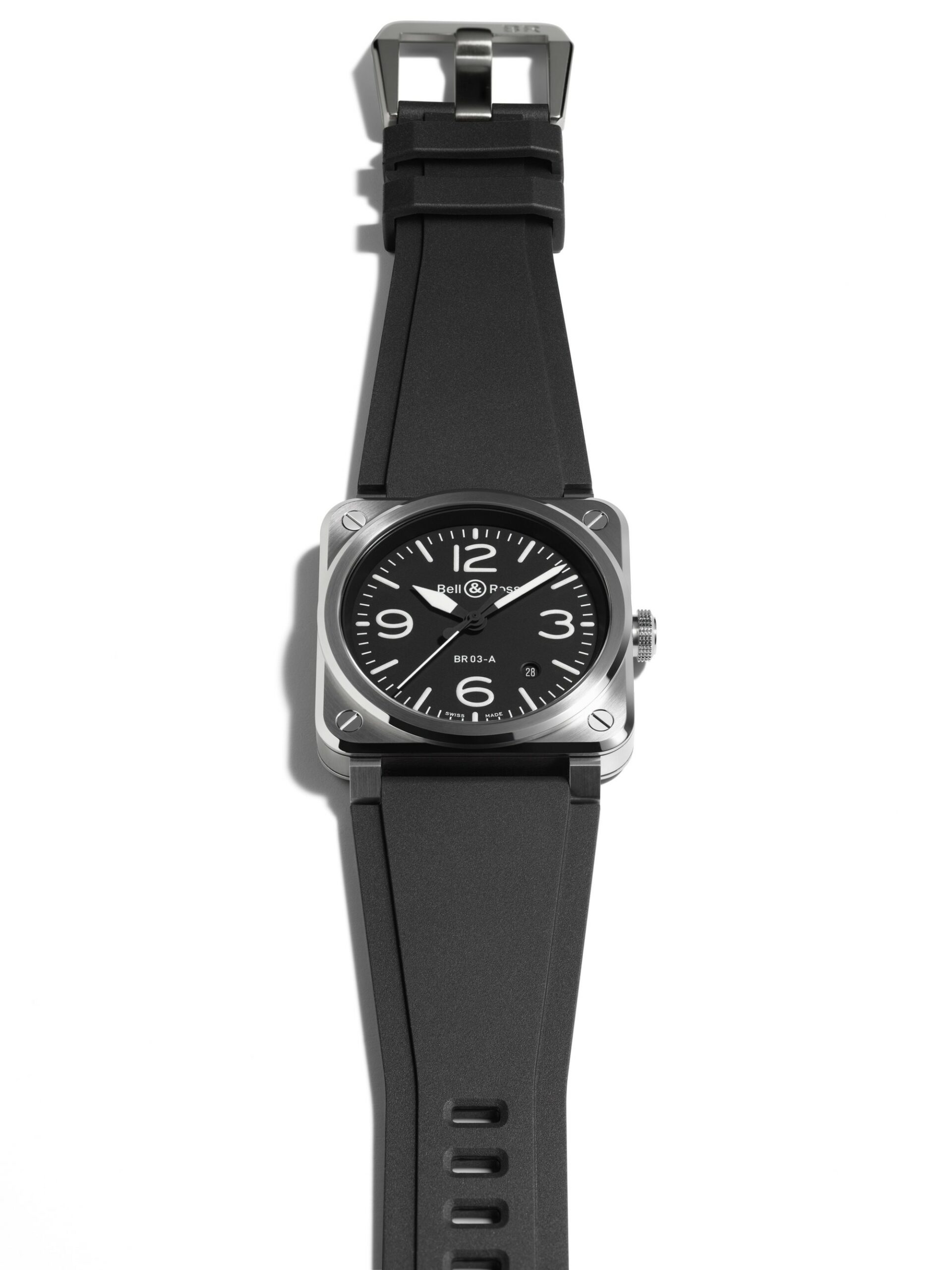 Bell & Ross BR 03 Black Steel BR03A-BL-ST/SRB 3
