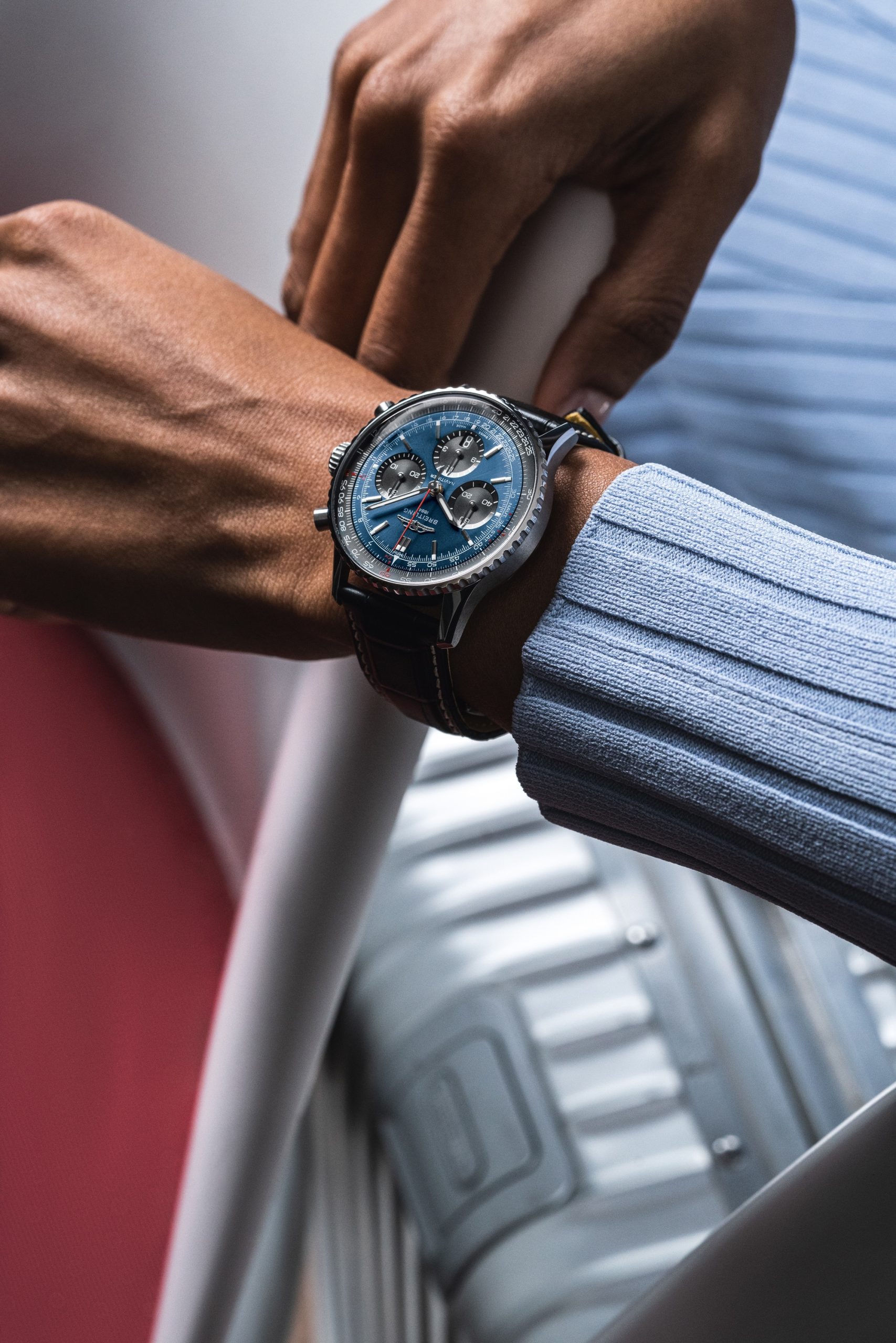 IMG_9086 Breitling Navitimer B01 Chronograph 41 AB0139241C1P1 3