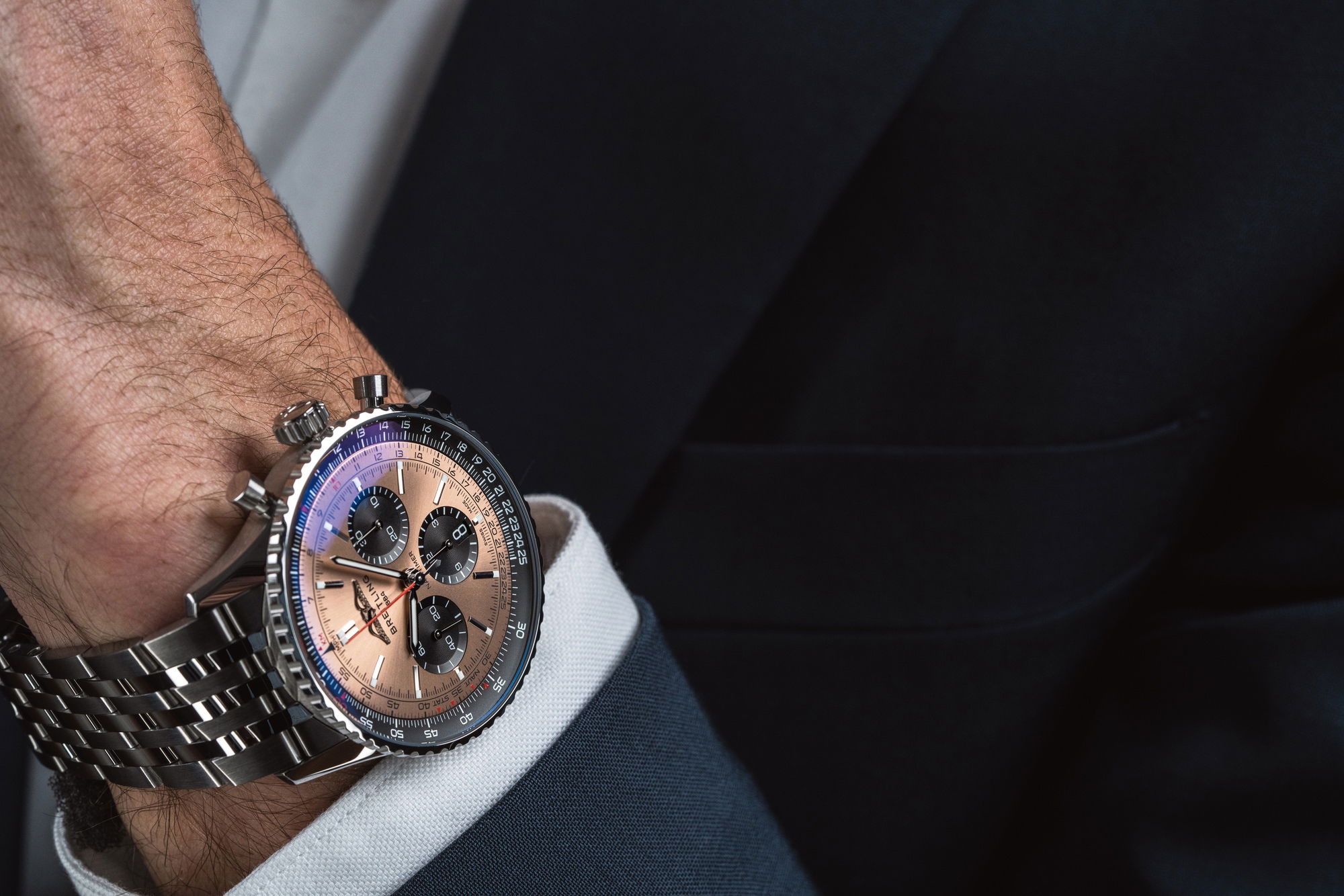 IMG_9086 Breitling Navitimer B01 Chronograph 43 AB0138241K1A1 3