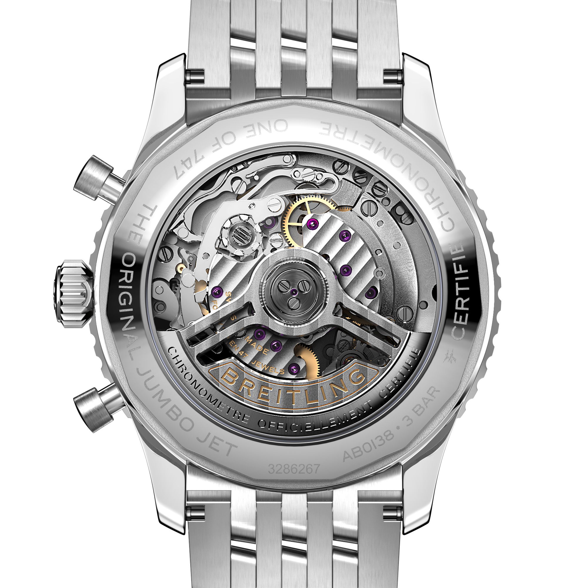 IMG_9086 Breitling Navitimer B01 Chronograph 43 Boeing 747 AB01383B1G1A1 3