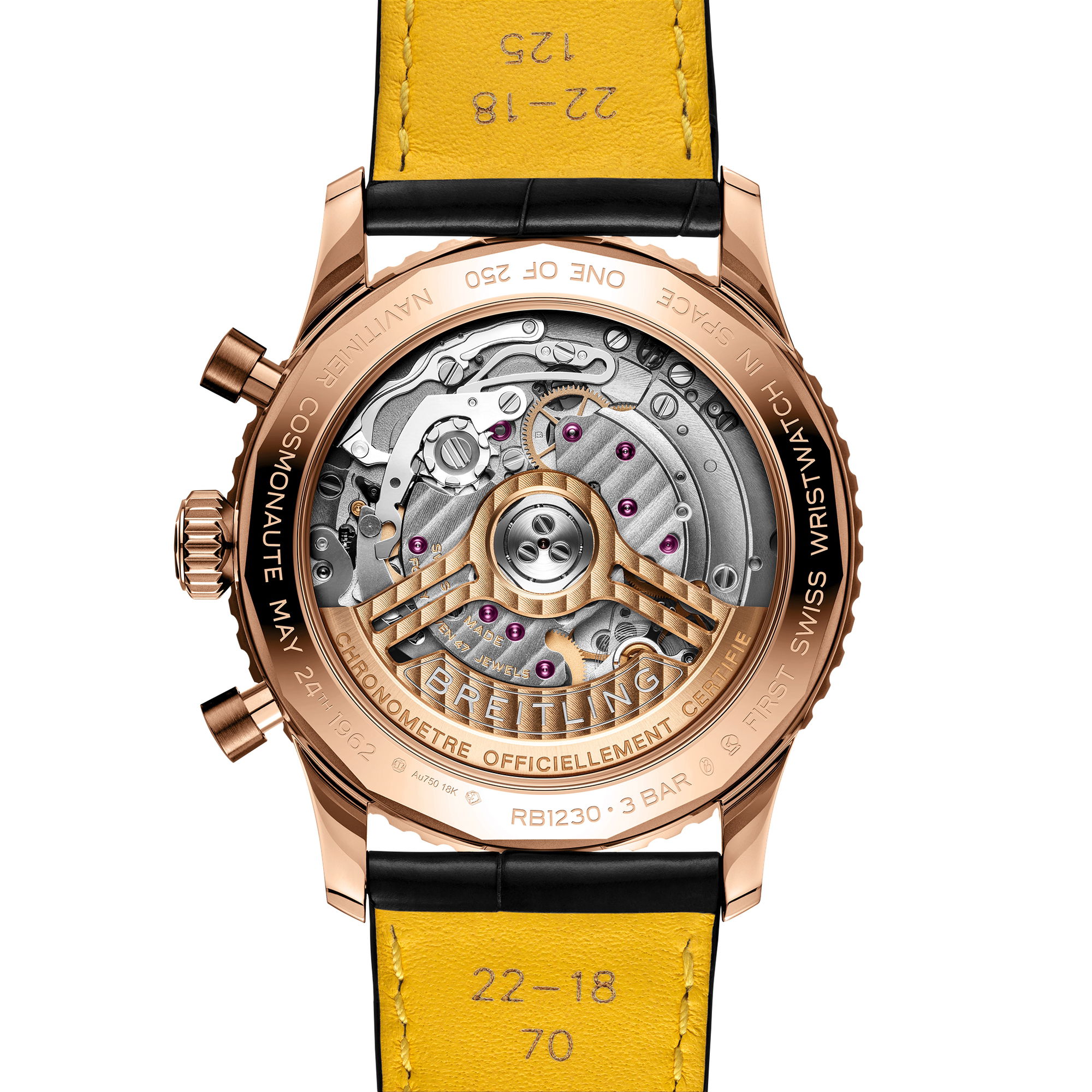 IMG_9086 Breitling Navitimer B12 Chronograph 41 Cosmonaute Limited Edition RB12302A1L1P1 3