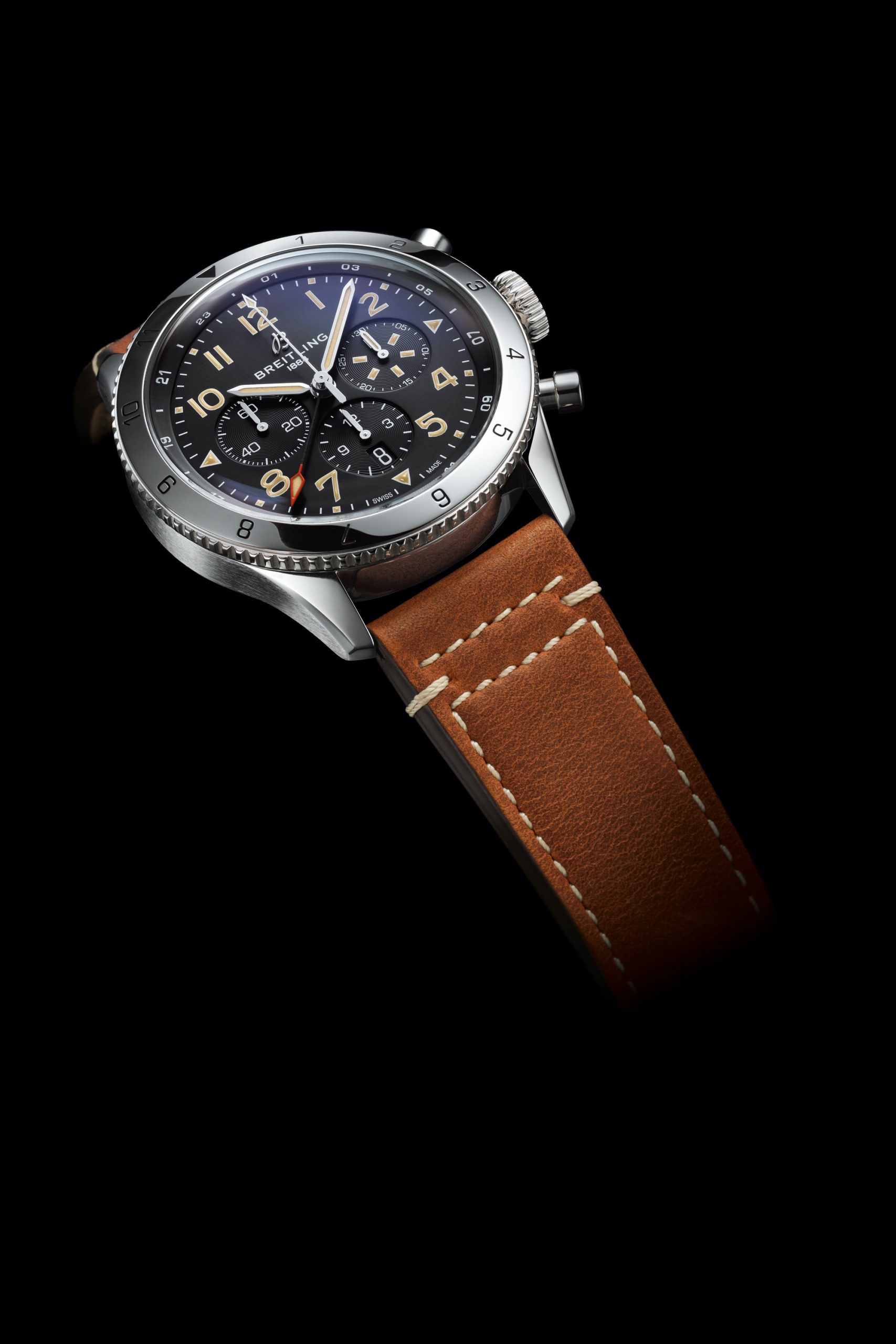 IMG_9086 Breitling Super AVI B04 Chronograph GMT 46 P-51 Mustang AB04453A1B1X1 3