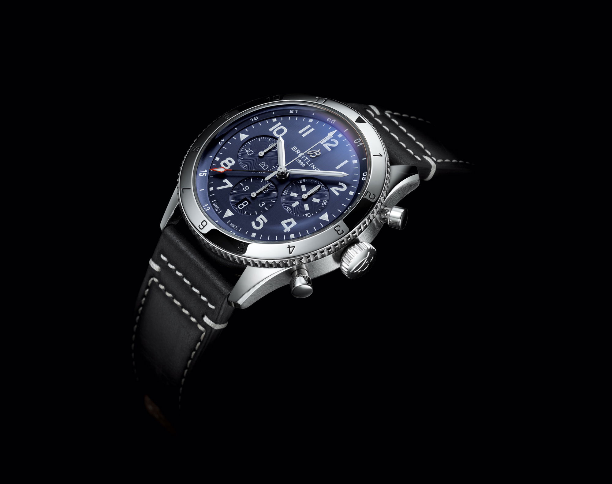 IMG_9086 Breitling Super AVI B04 Chronograph GMT 46 Tribute to Vought F4U Corsair AB04451A1C1X1 3