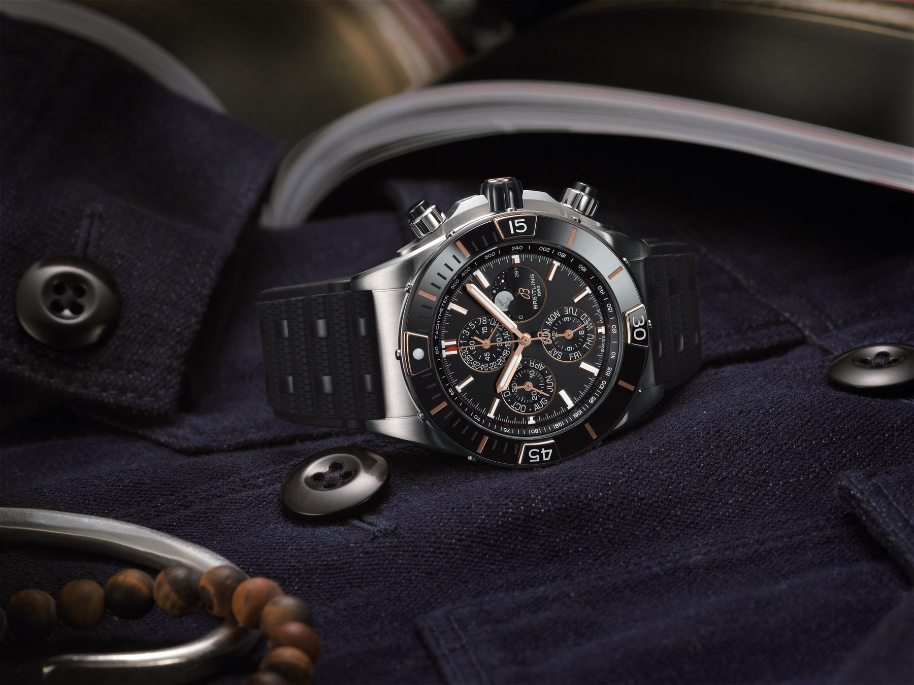 IMG_9086 Breitling Super Chronomat 44 Four-Year Calendar I19320251B1S1 3