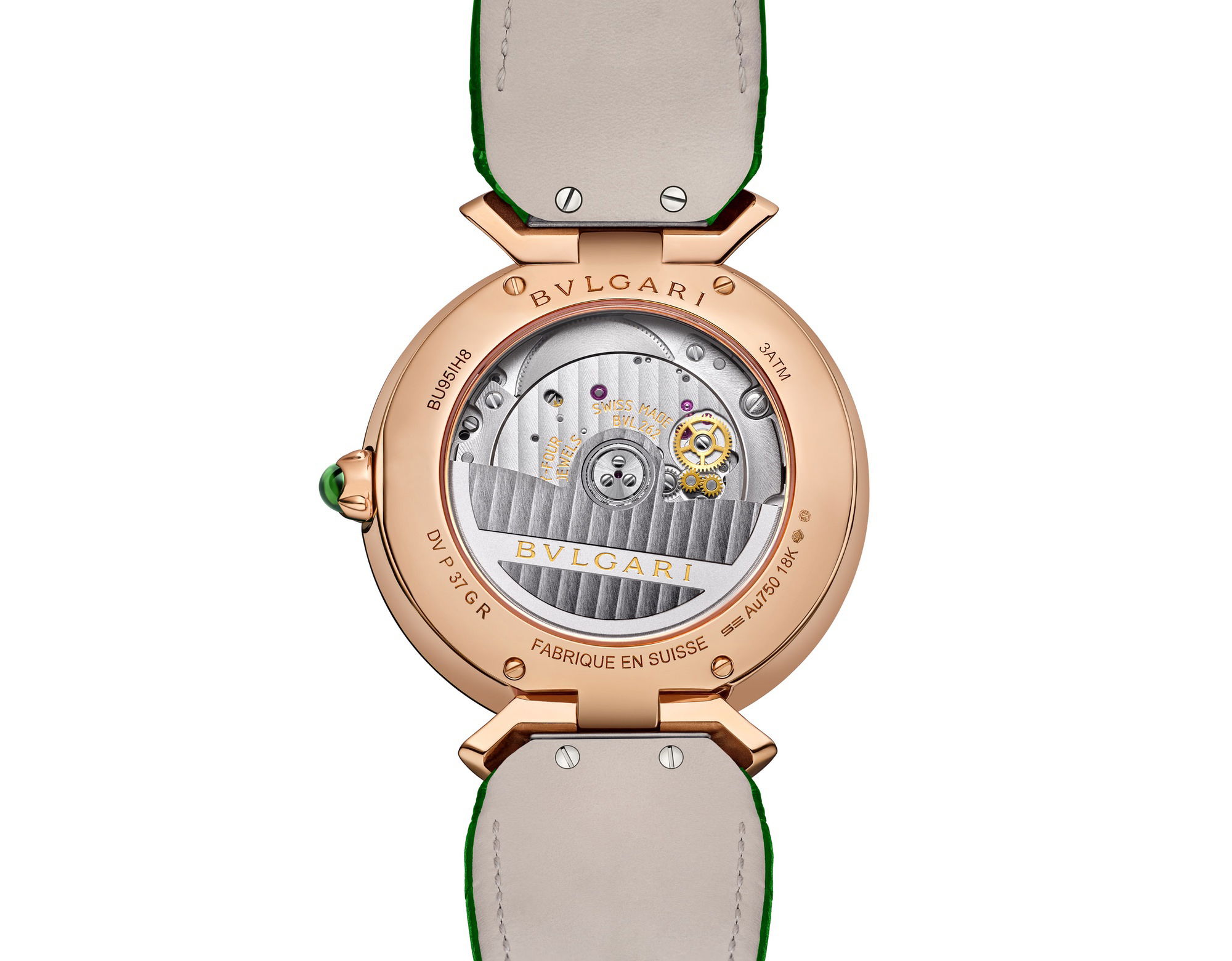 Bvlgari Divas’ Dream Peacock Precious Marquetry Jumping Hour 103784 3