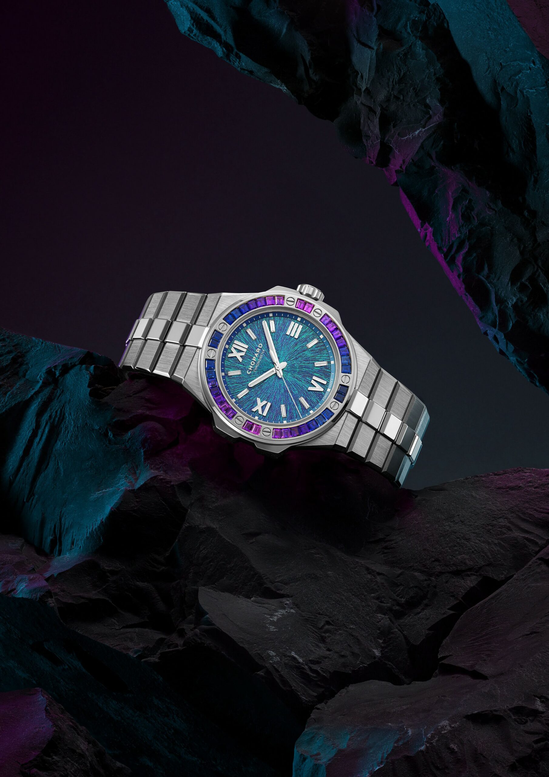 IMG_9086 Chopard Alpine Eagle Summit Zinal Blue 295363-1007 3