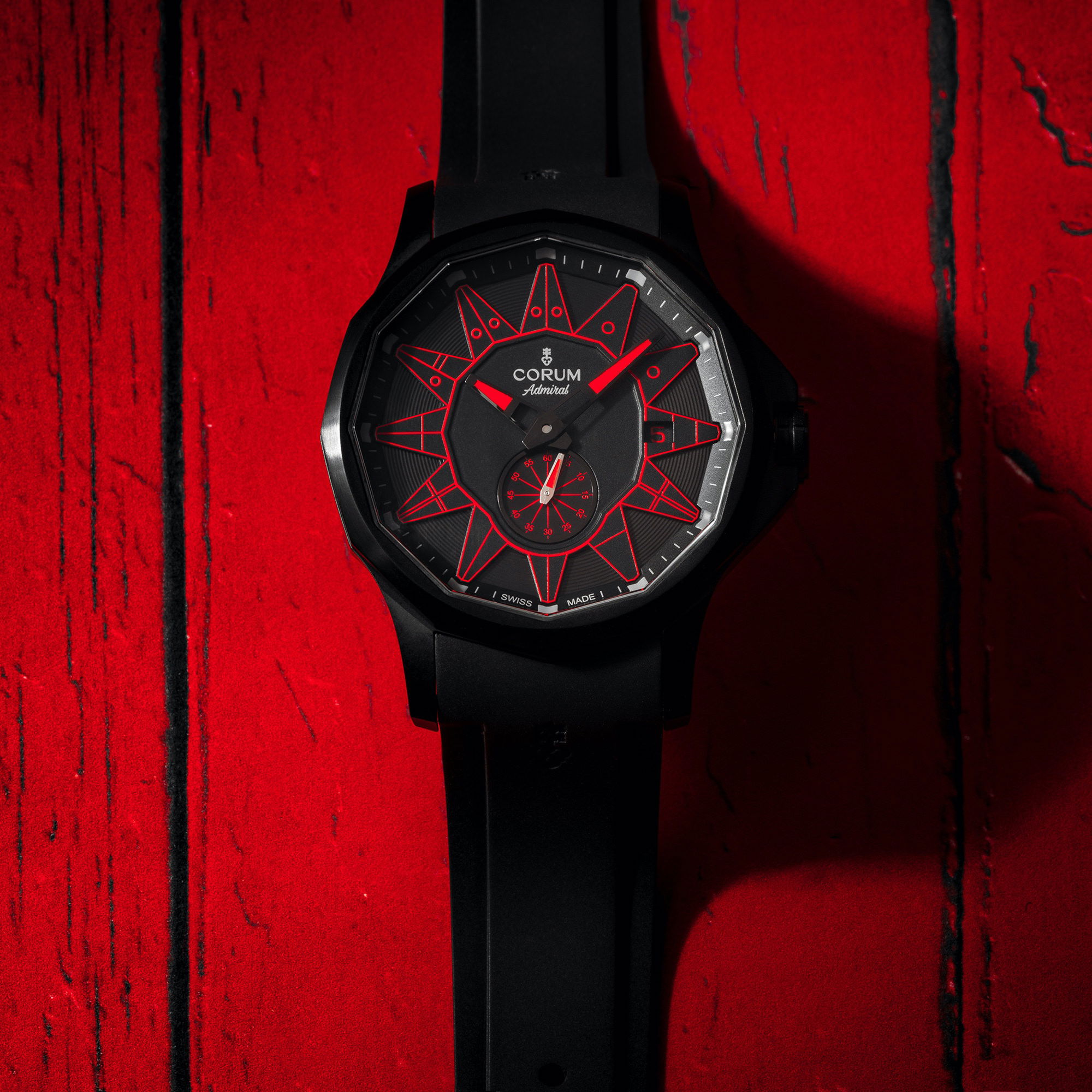 IMG_9086 Corum Admiral 42 Automatic All Black A395/04007 3