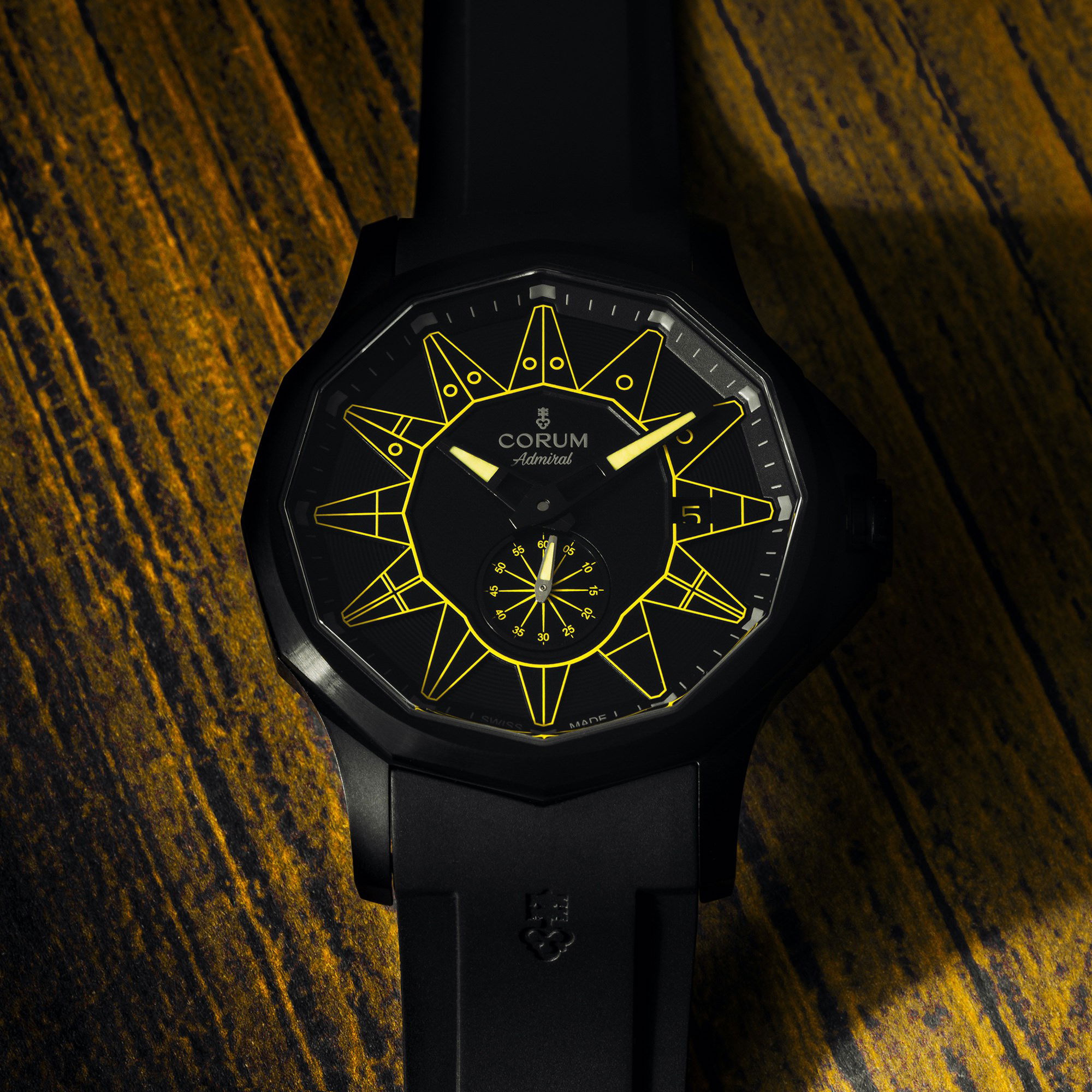 IMG_9086 Corum Admiral 42 Automatic All Black A395/04008 3