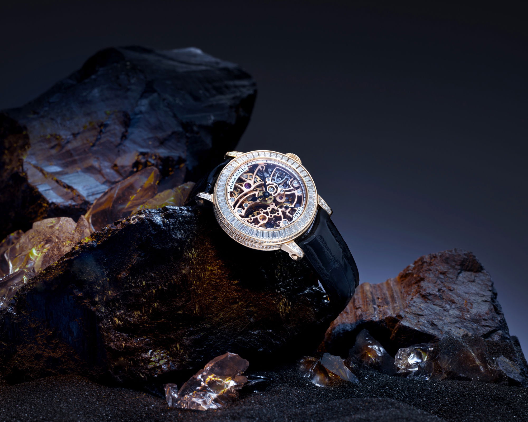 IMG_9086 Franck Muller Round Skeleton Baguette 7031-B-S6-SQT-BAGU-5N 3