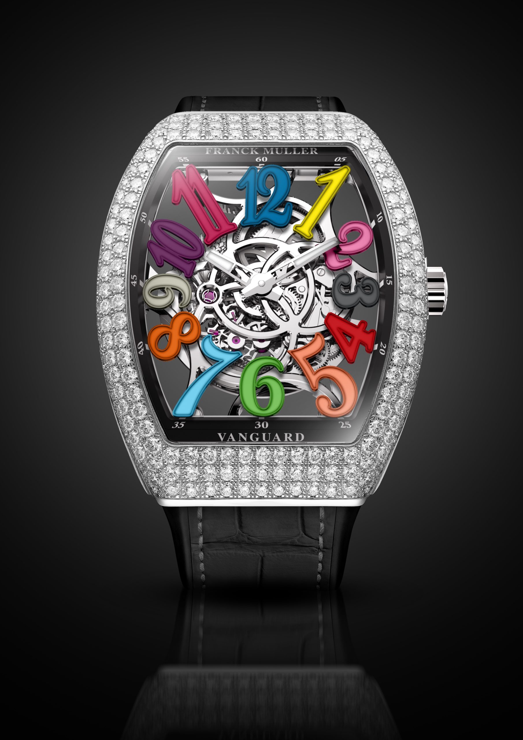 Franck Muller Vanguard Dragon Slim Skeleton V 41 S AT SQT COL DRM D DRAGON 3