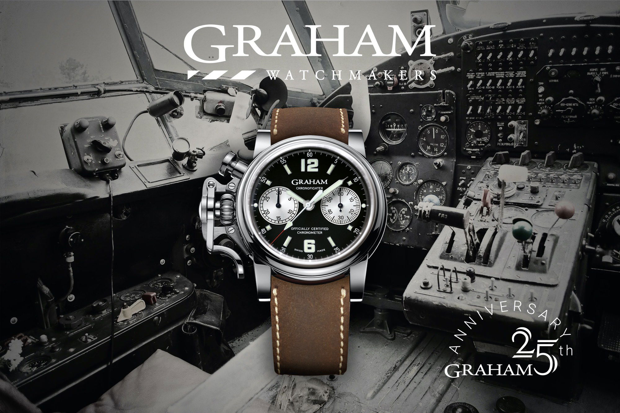 Graham Chronofighter Vintage Ltd – Anniversary 2CVES.B01A 3