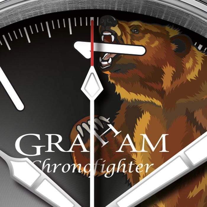 Graham Chronofighter Vintage Ltd Bear 2CVAS.B32A 3