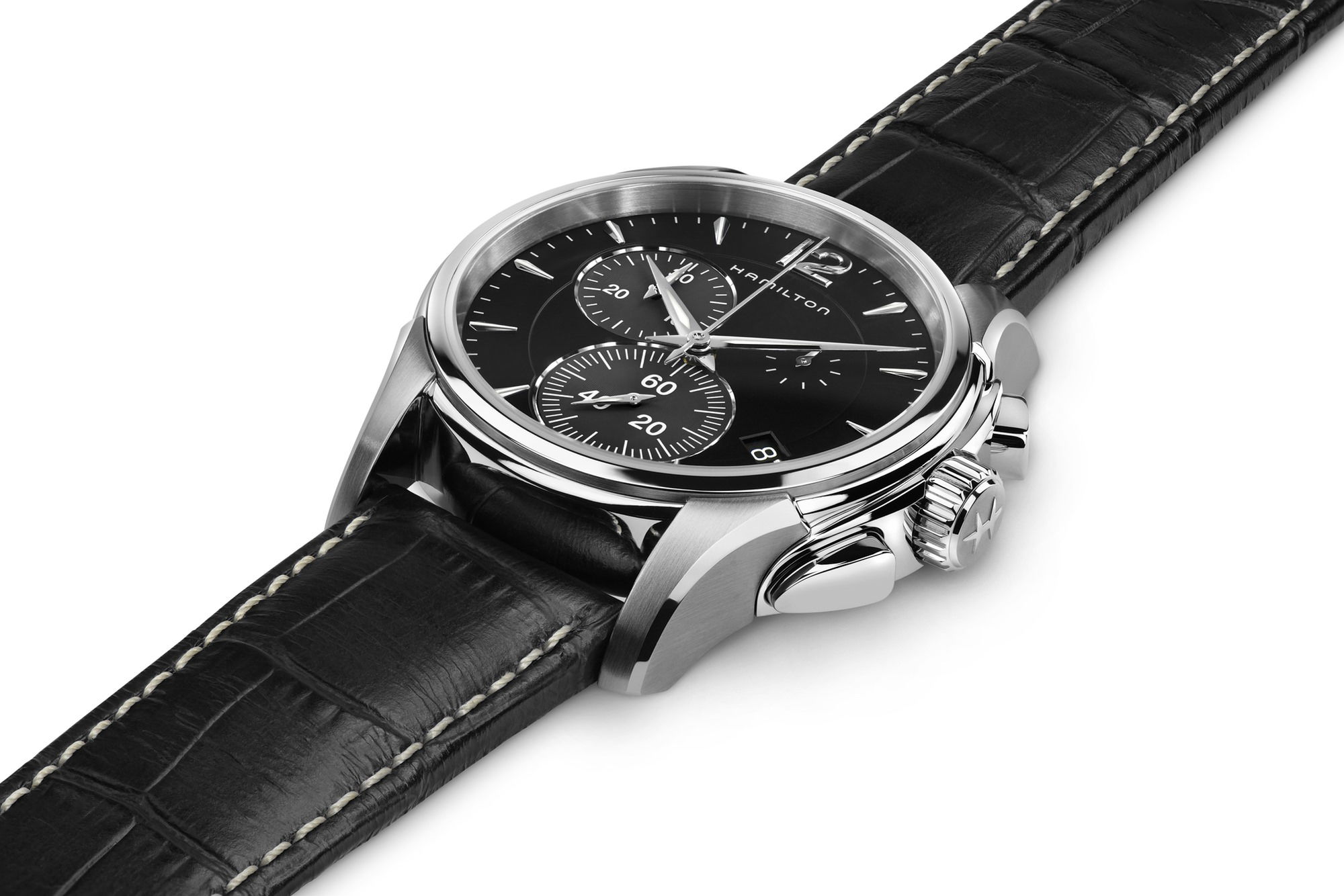 Hamilton Jazzmaster Chrono Quartz H32612731 3