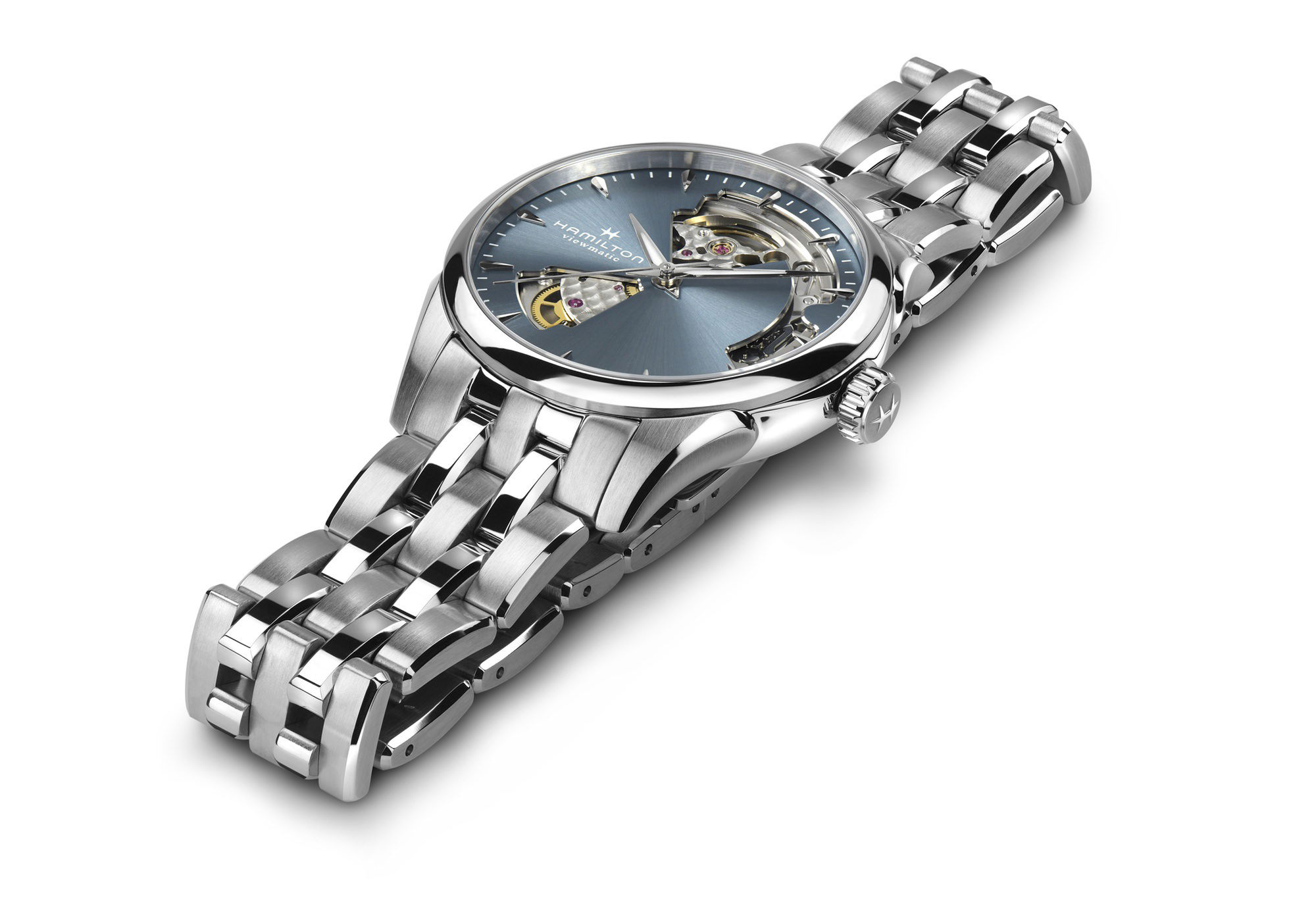 Hamilton Jazzmaster Open Heart H32215140 3