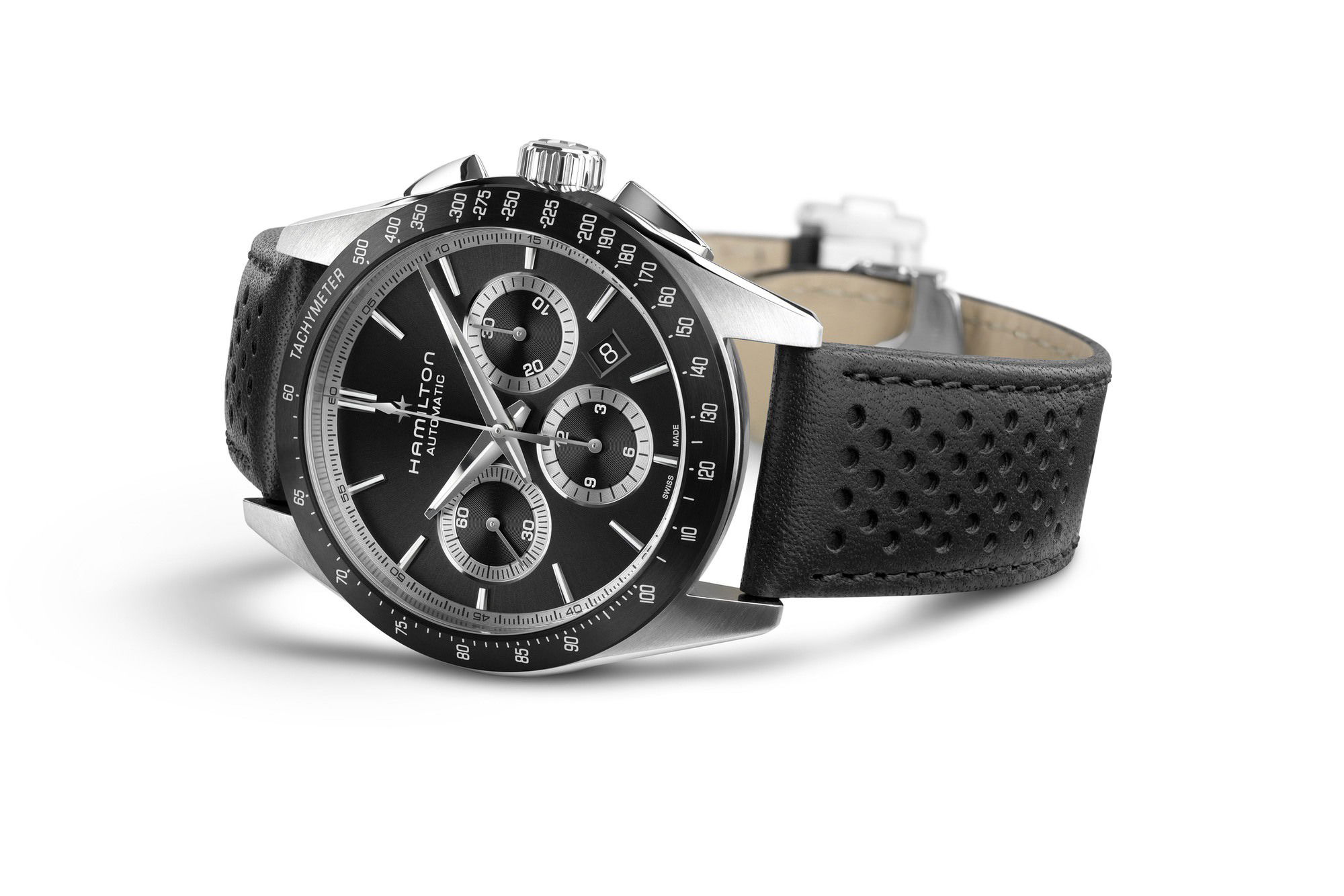 Hamilton Jazzmaster Performer Automatic Chronograph 42mm H36606730 3