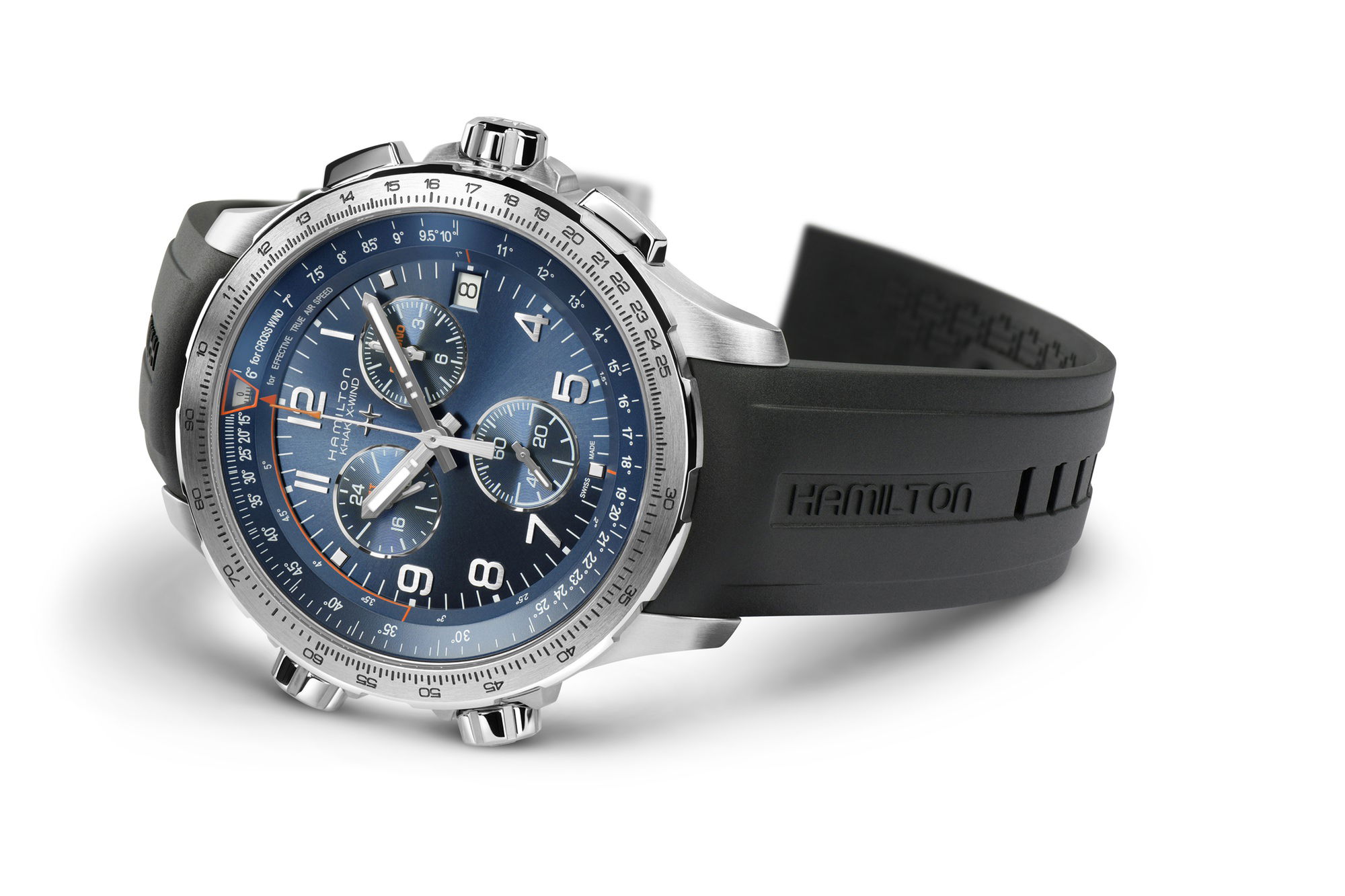 IMG_9086 Hamilton Khaki Aviation X-Wind GMT Chrono Quartz H77922341 3
