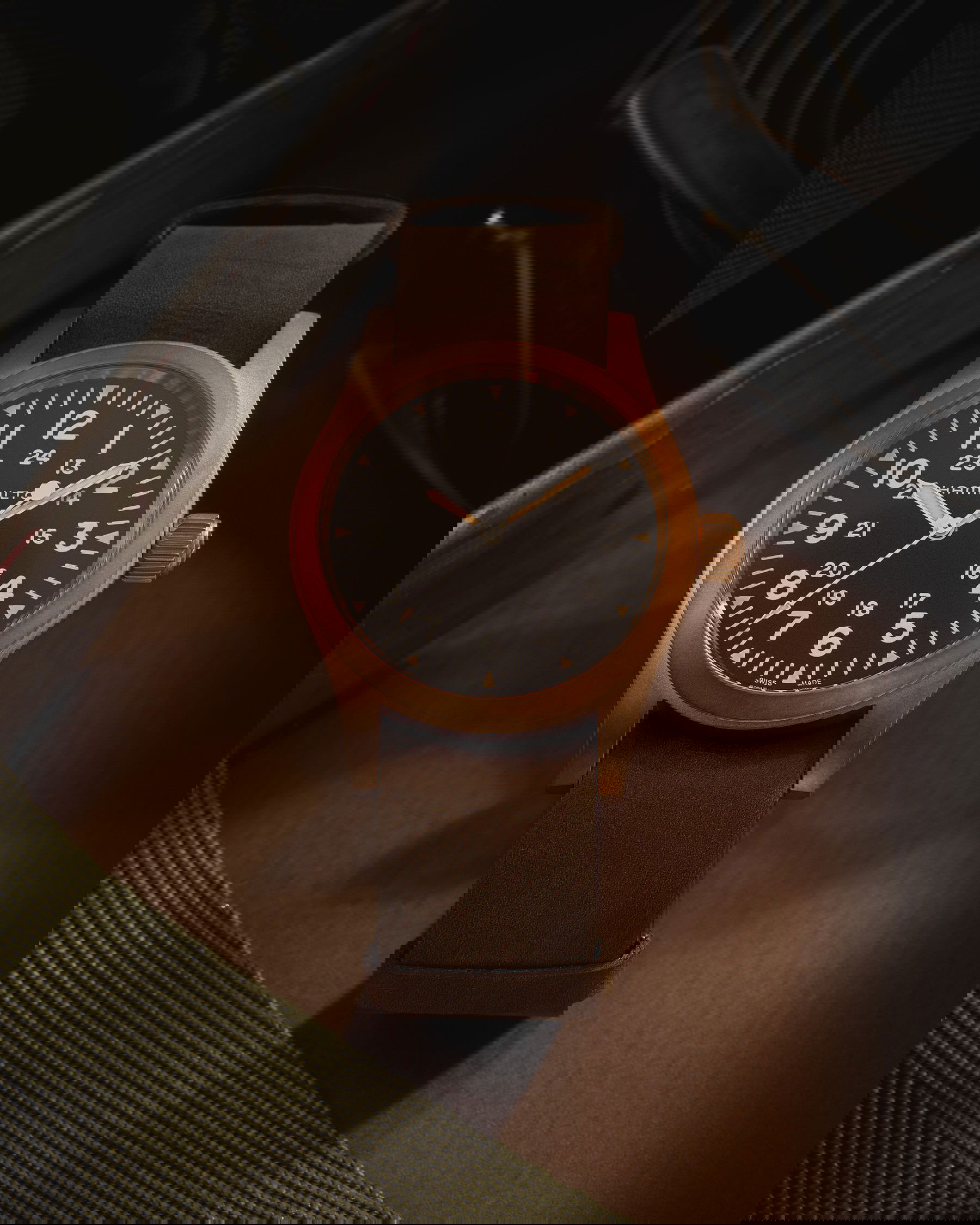 Hamilton Khaki Field Mechanical Bronze H69459530 3